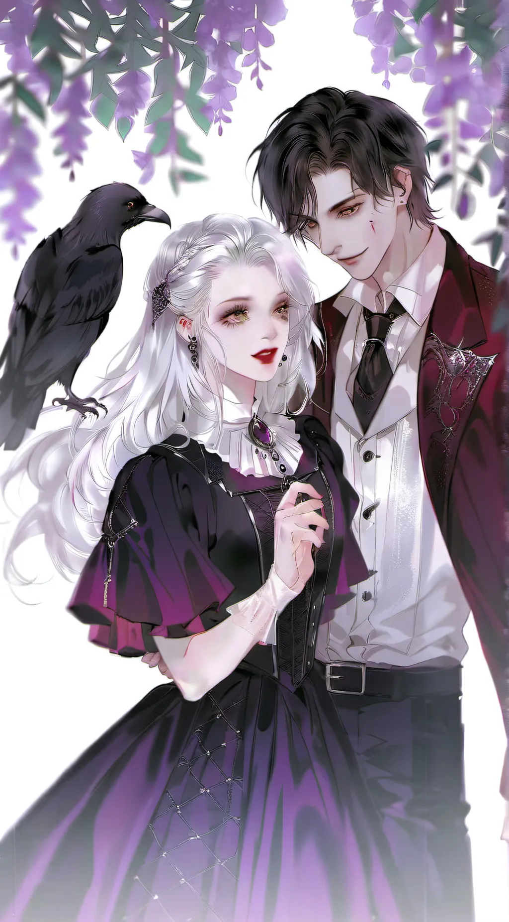 ai character: Monster💜siblings background