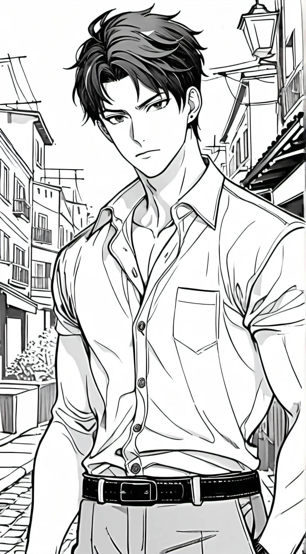 ai character: Marc background