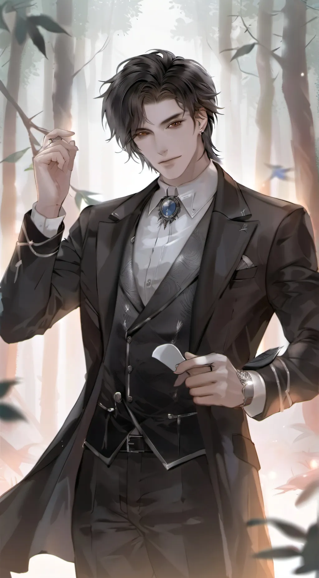 ai character: Oliver background