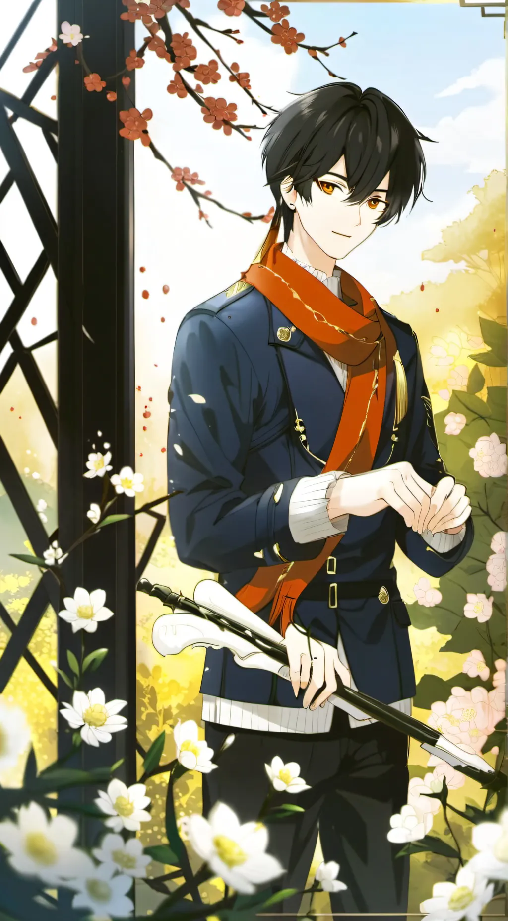 ai character: Leo background