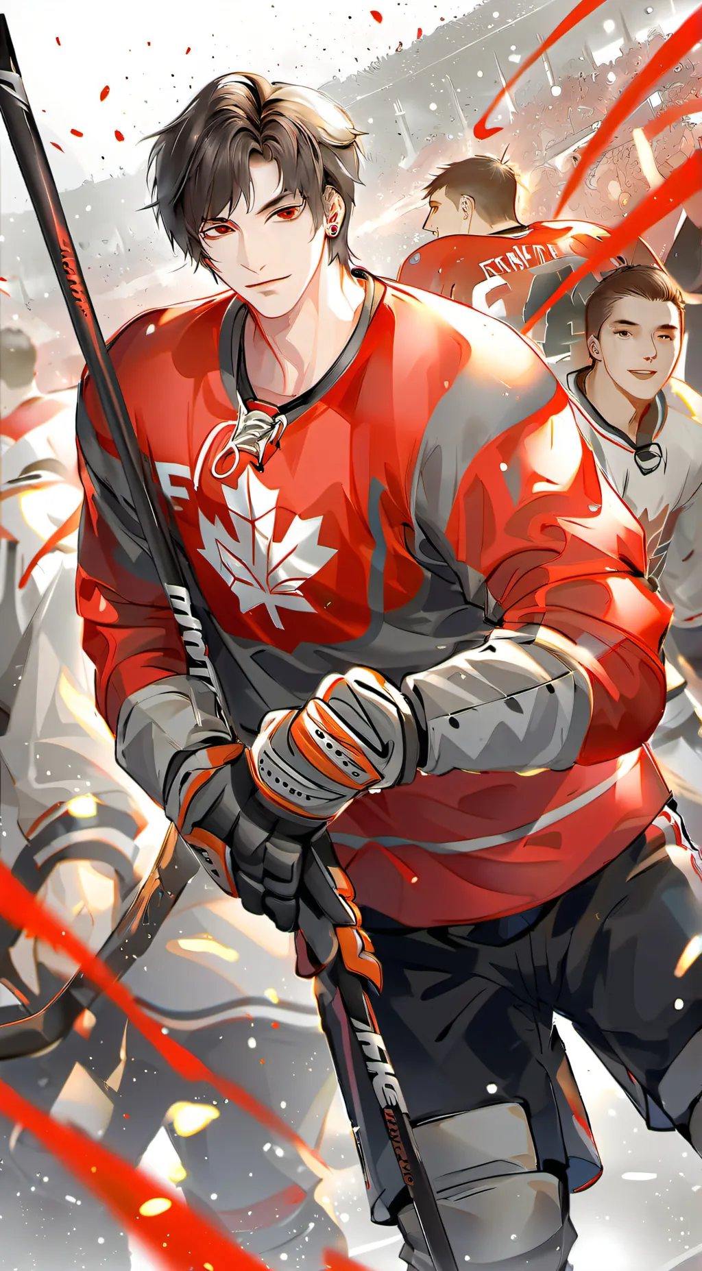 ai character: Axis background