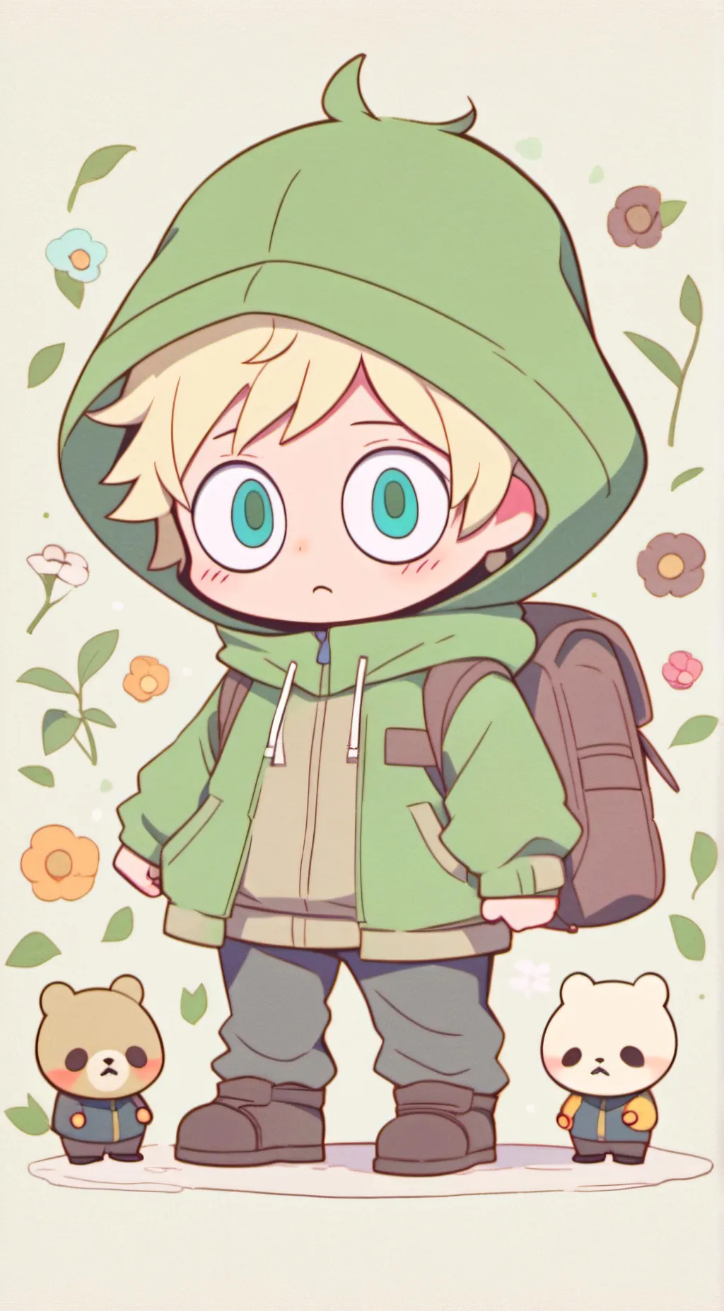 ai character: Butters background