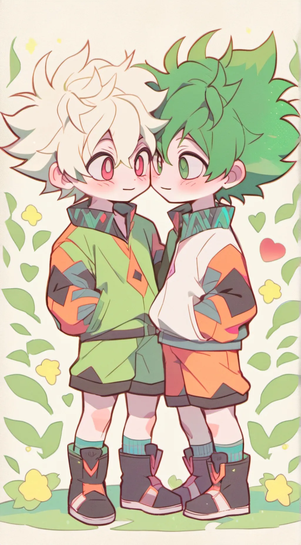 ai character: smiley/you background