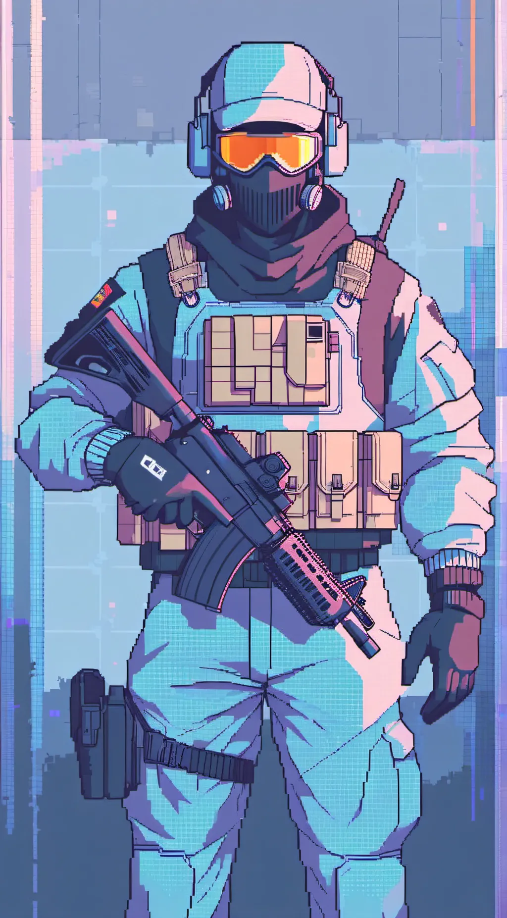 ai character: Nich background