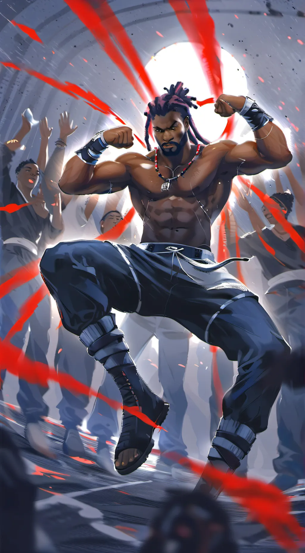 ai character: Jaylen  background