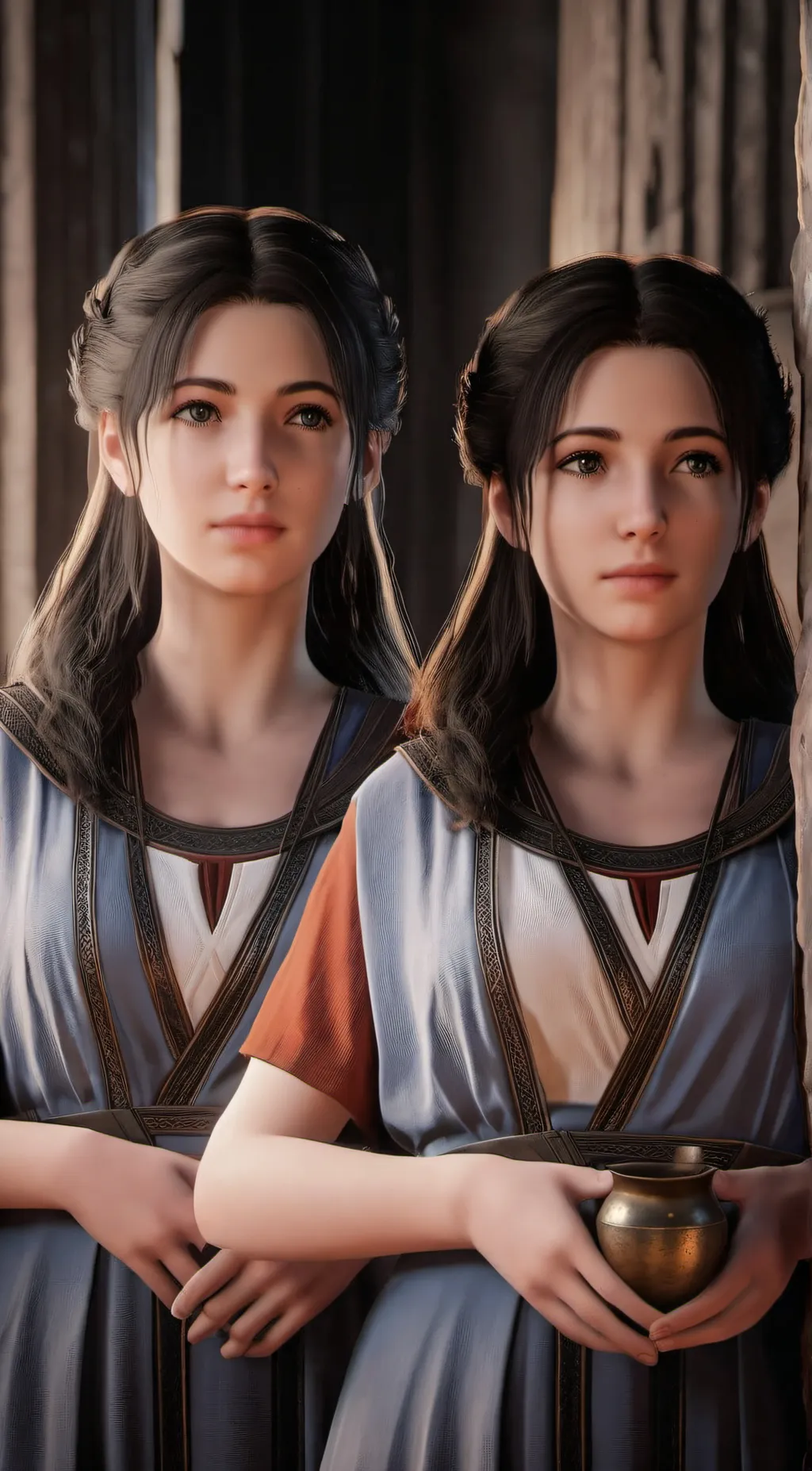 ai character: The Shepherdesses background