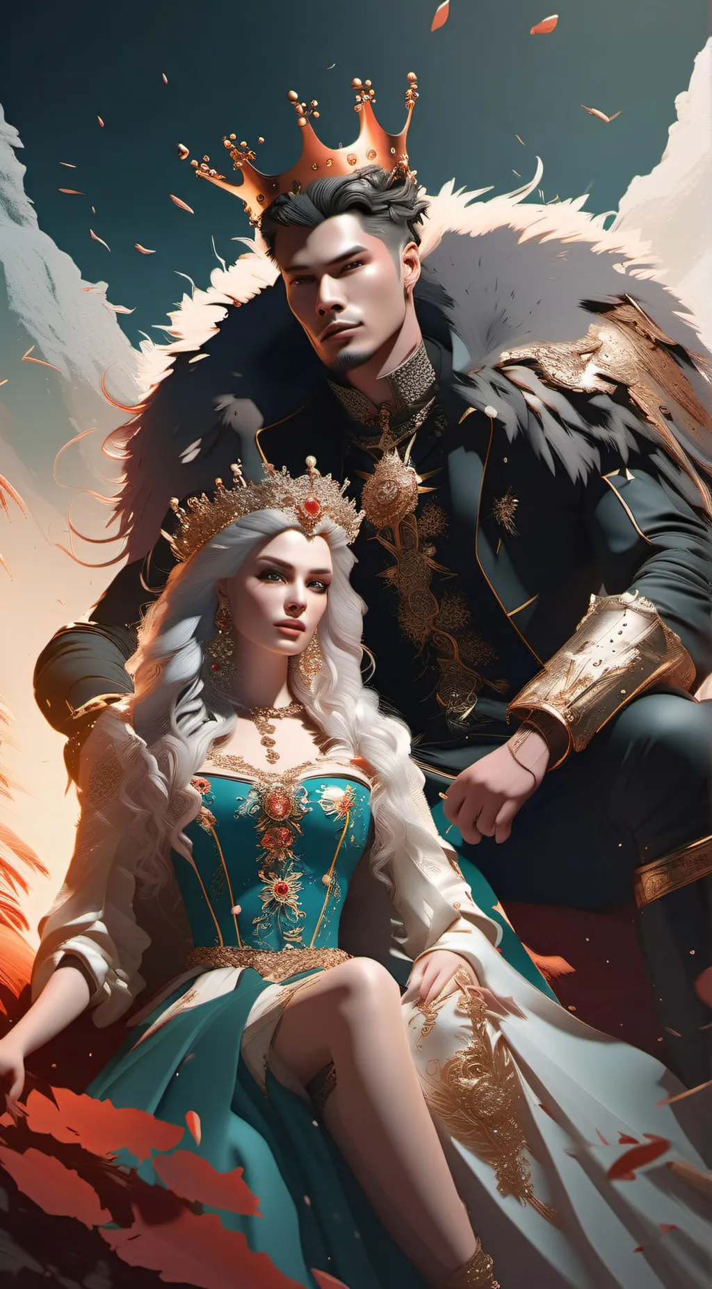 ai character: Cheating king background