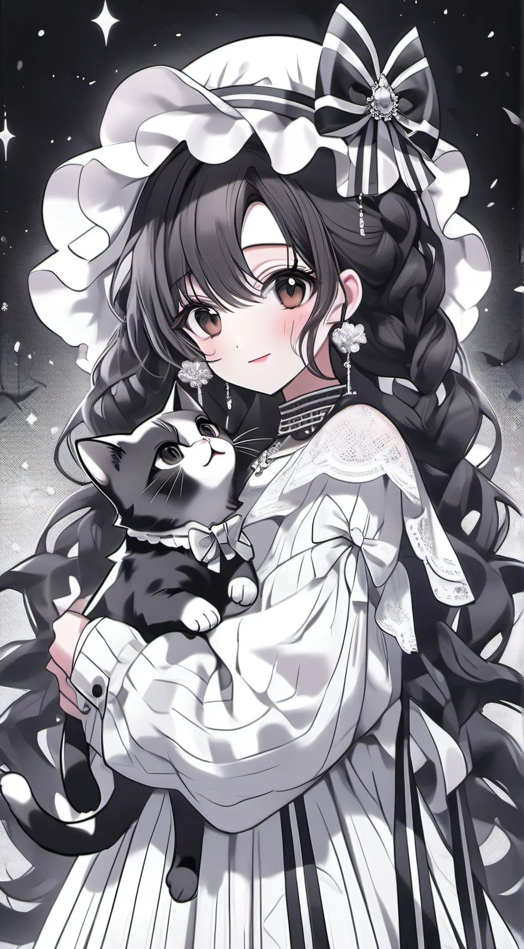 ai character: Luna background