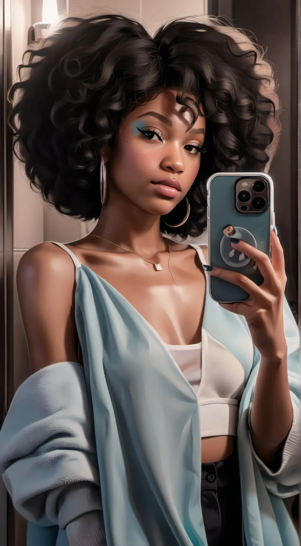 ai character: Catrellé Murray💋 background