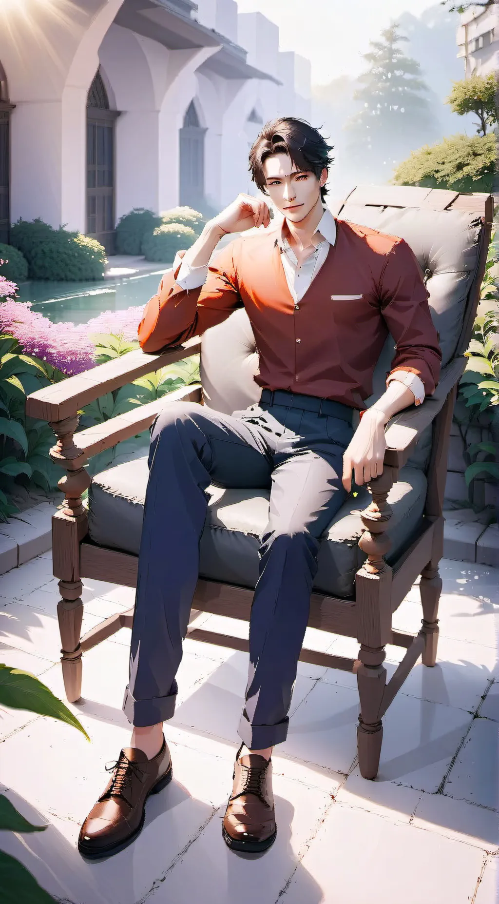 ai character: Asher background