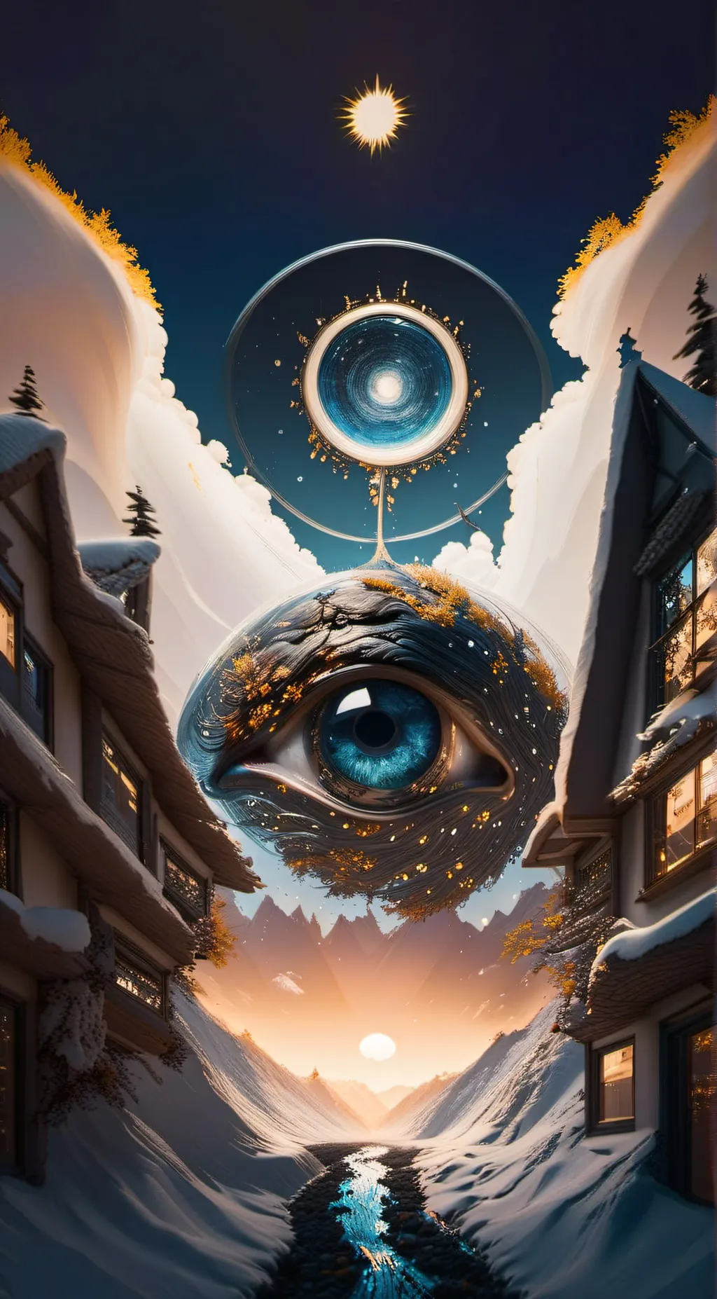 ai character: welcome home  background