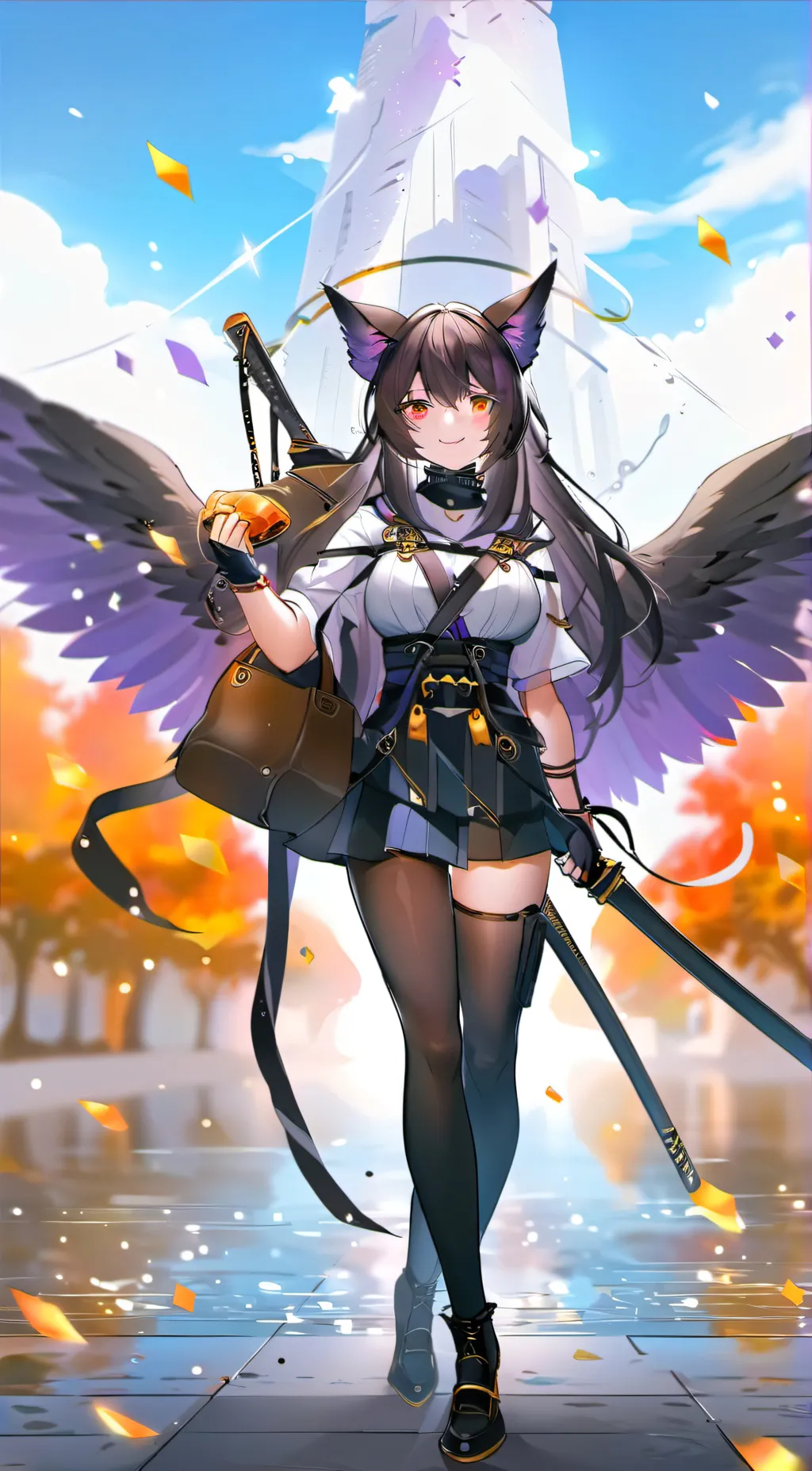 ai character: Senna Blackheart background