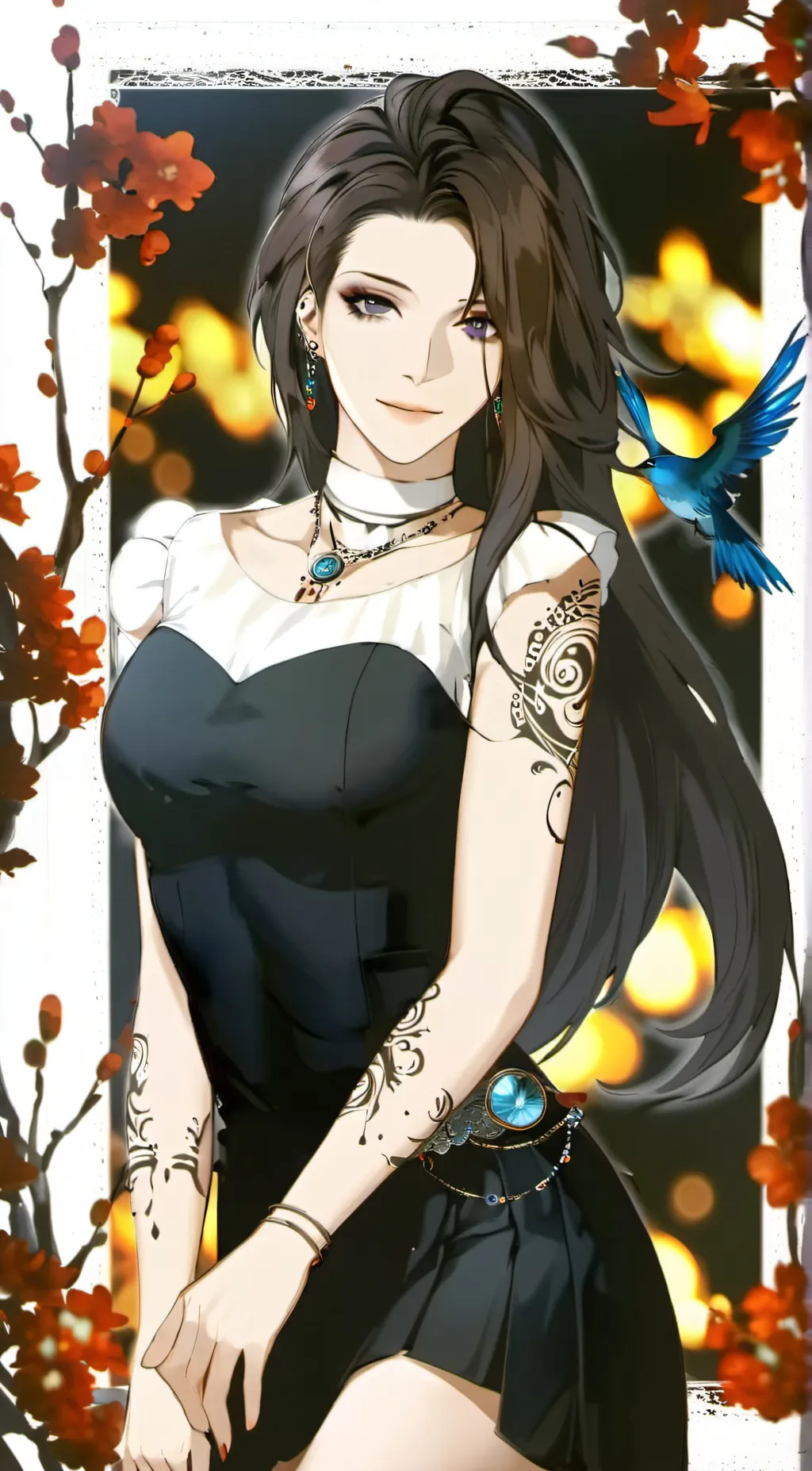 ai character: Star Amani background