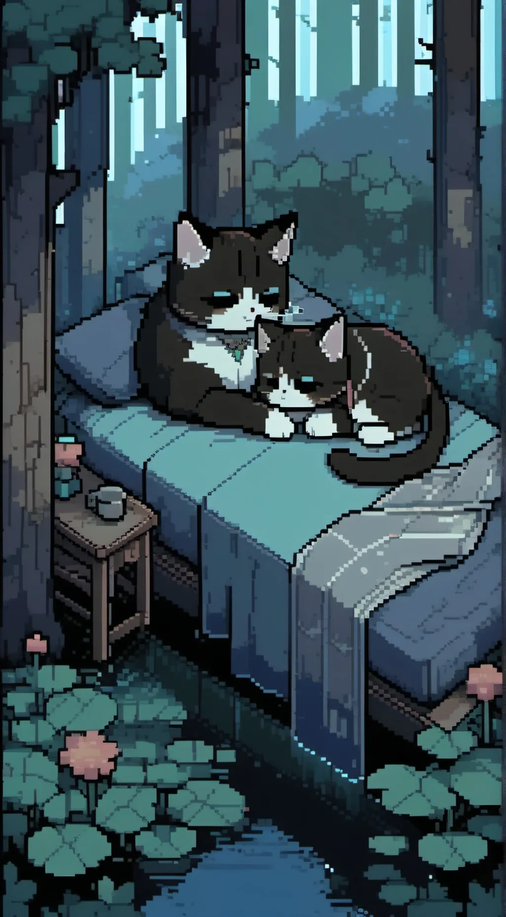 ai character: Catnap background