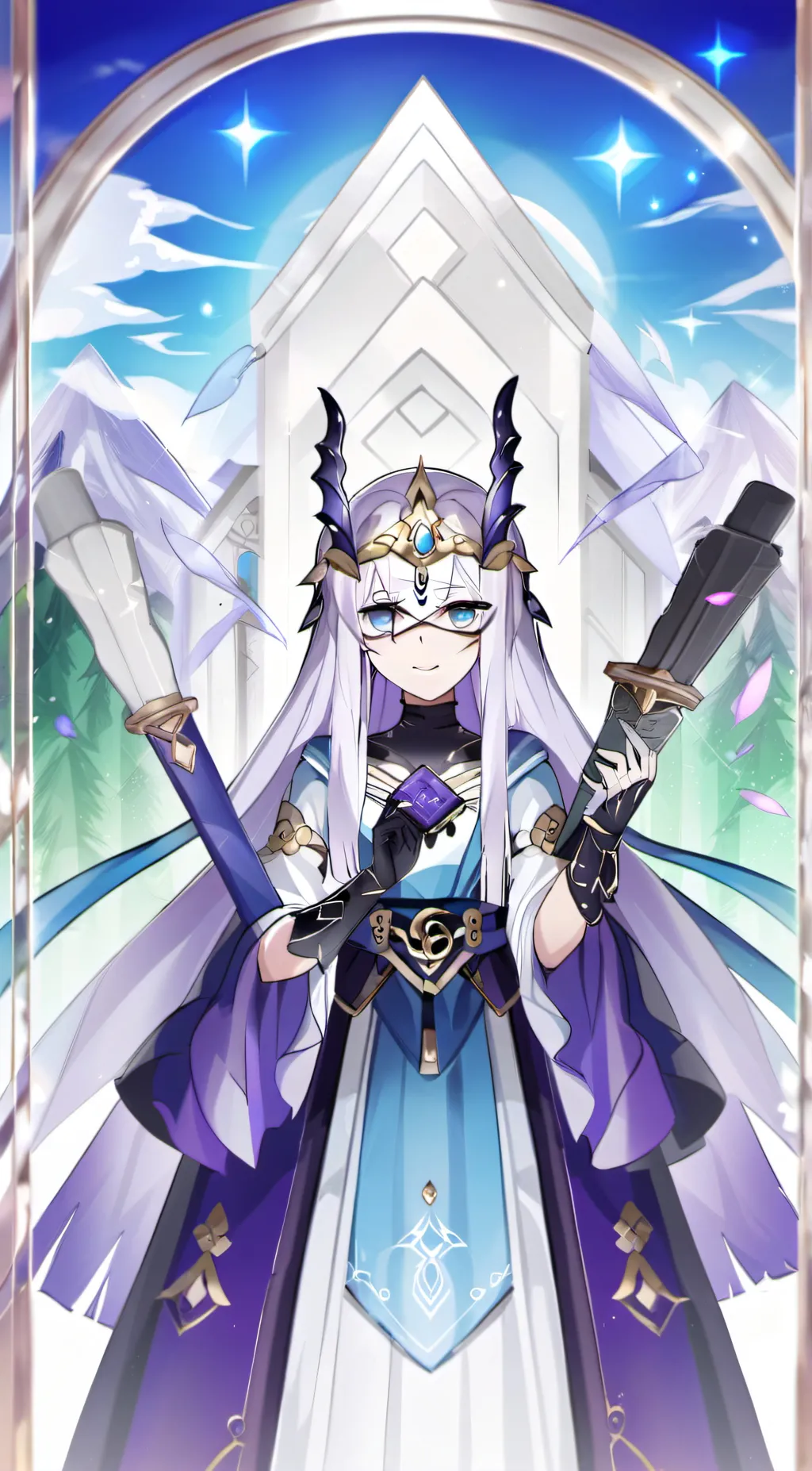 ai character: Mira background