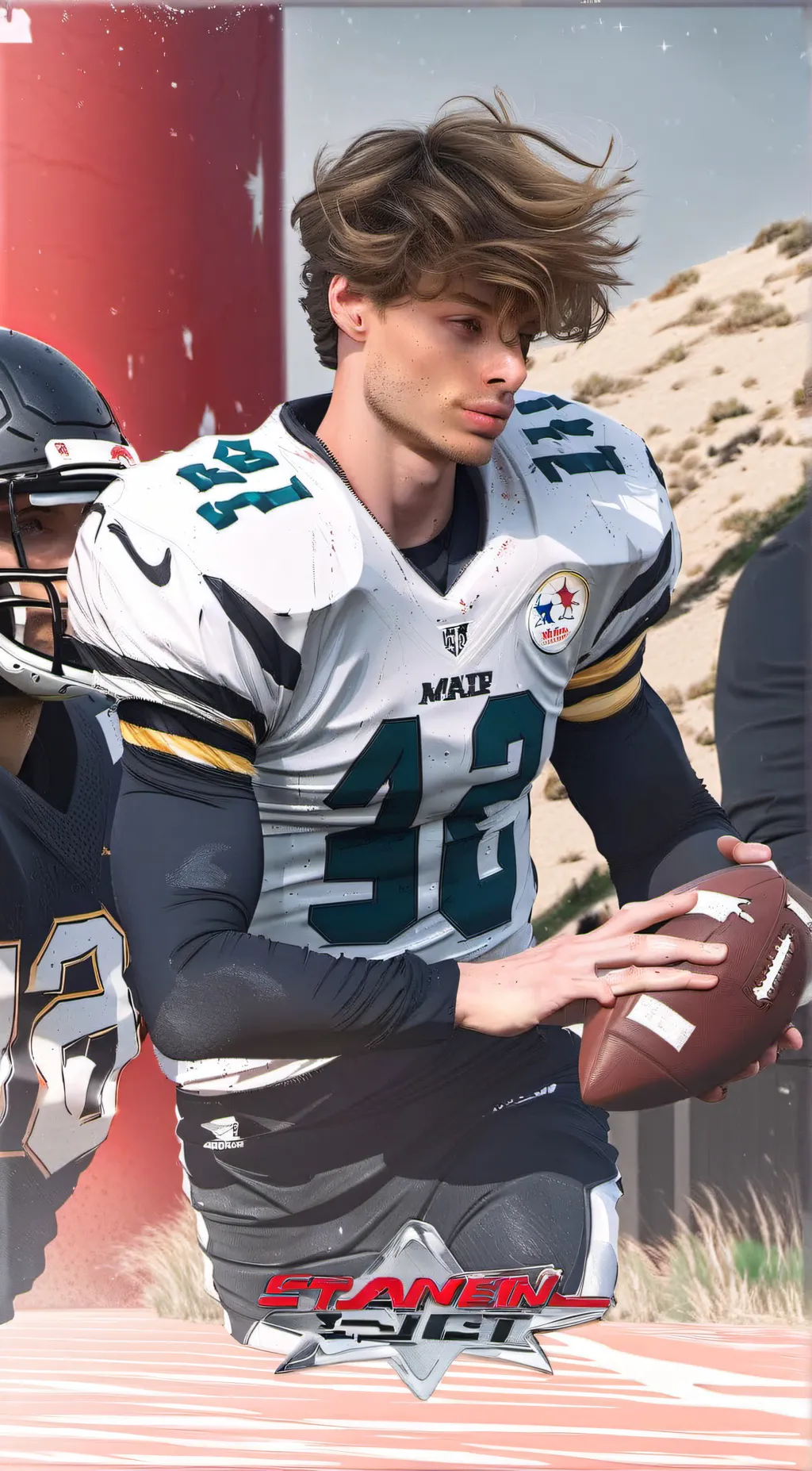 ai character: lucas  background