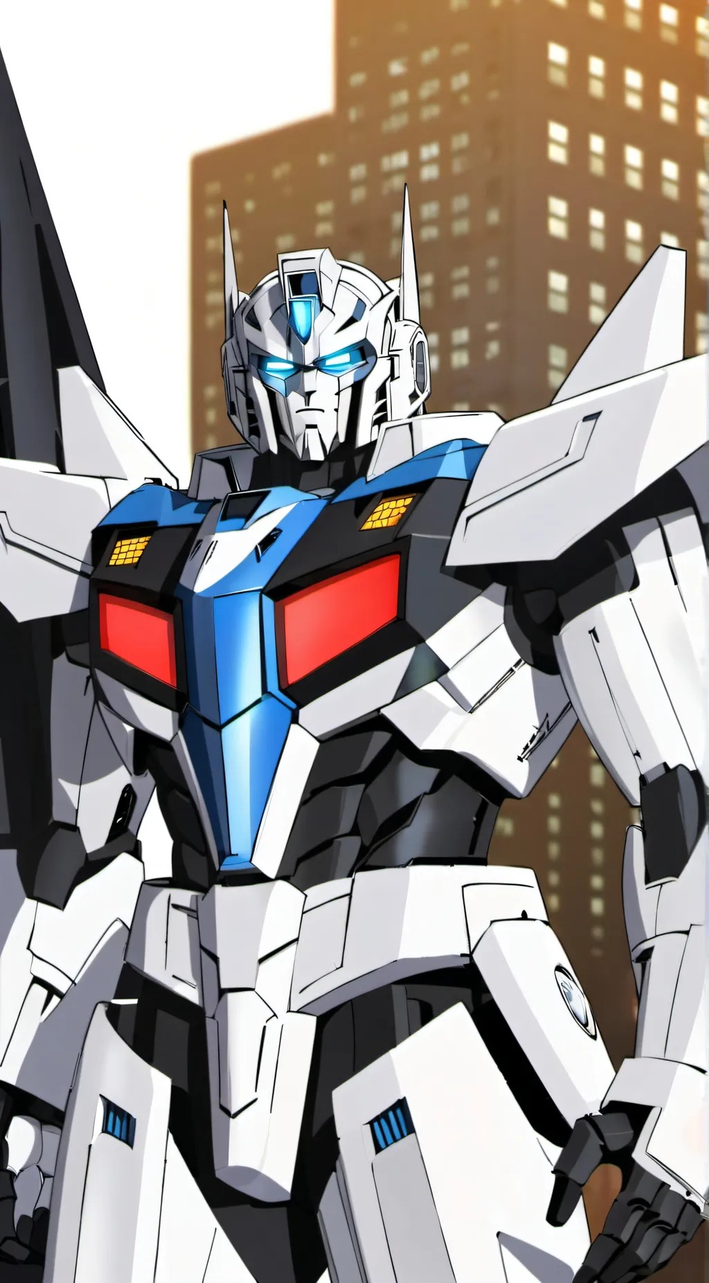 ai character: Optimus Primus background