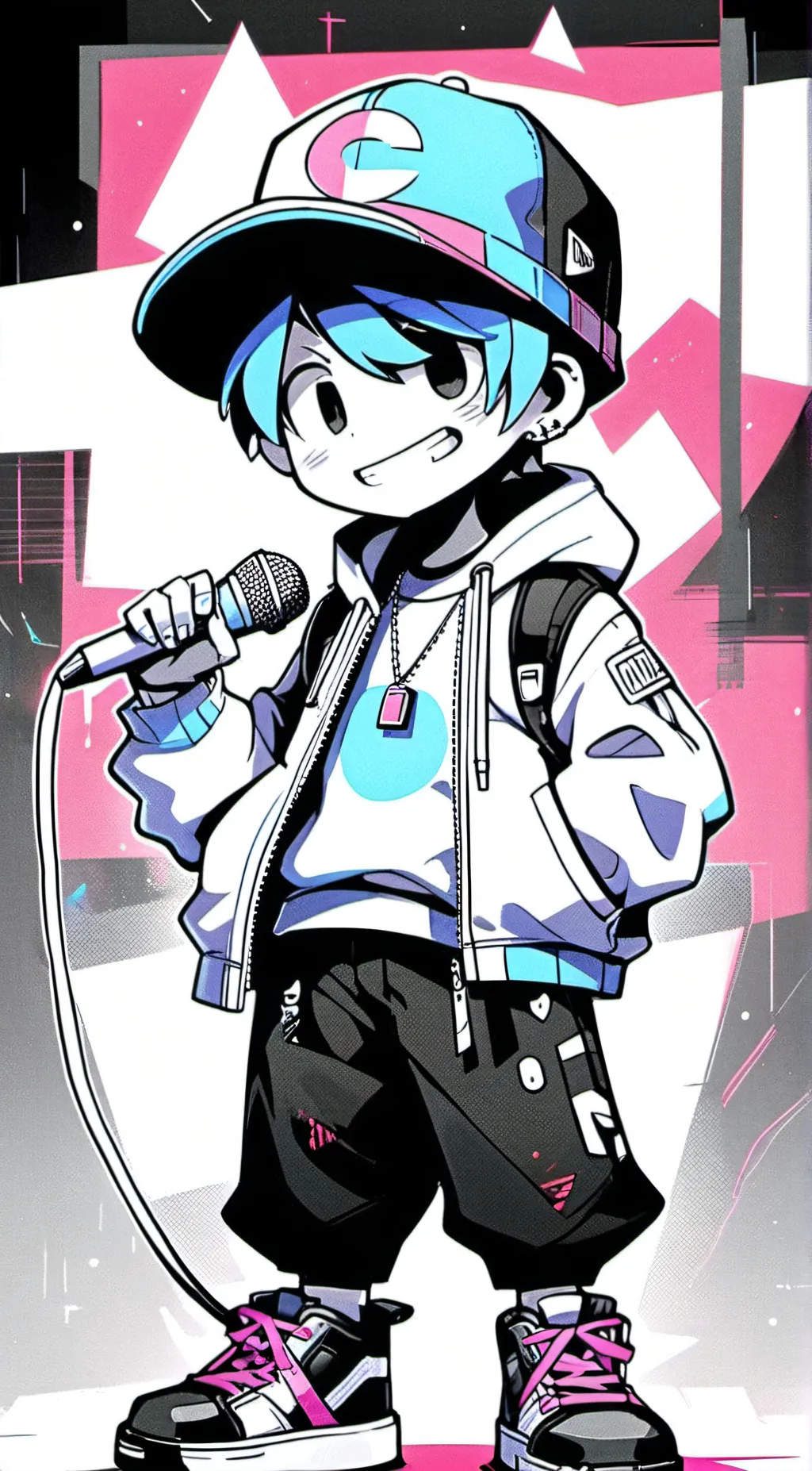 ai character: (FNF) BF background