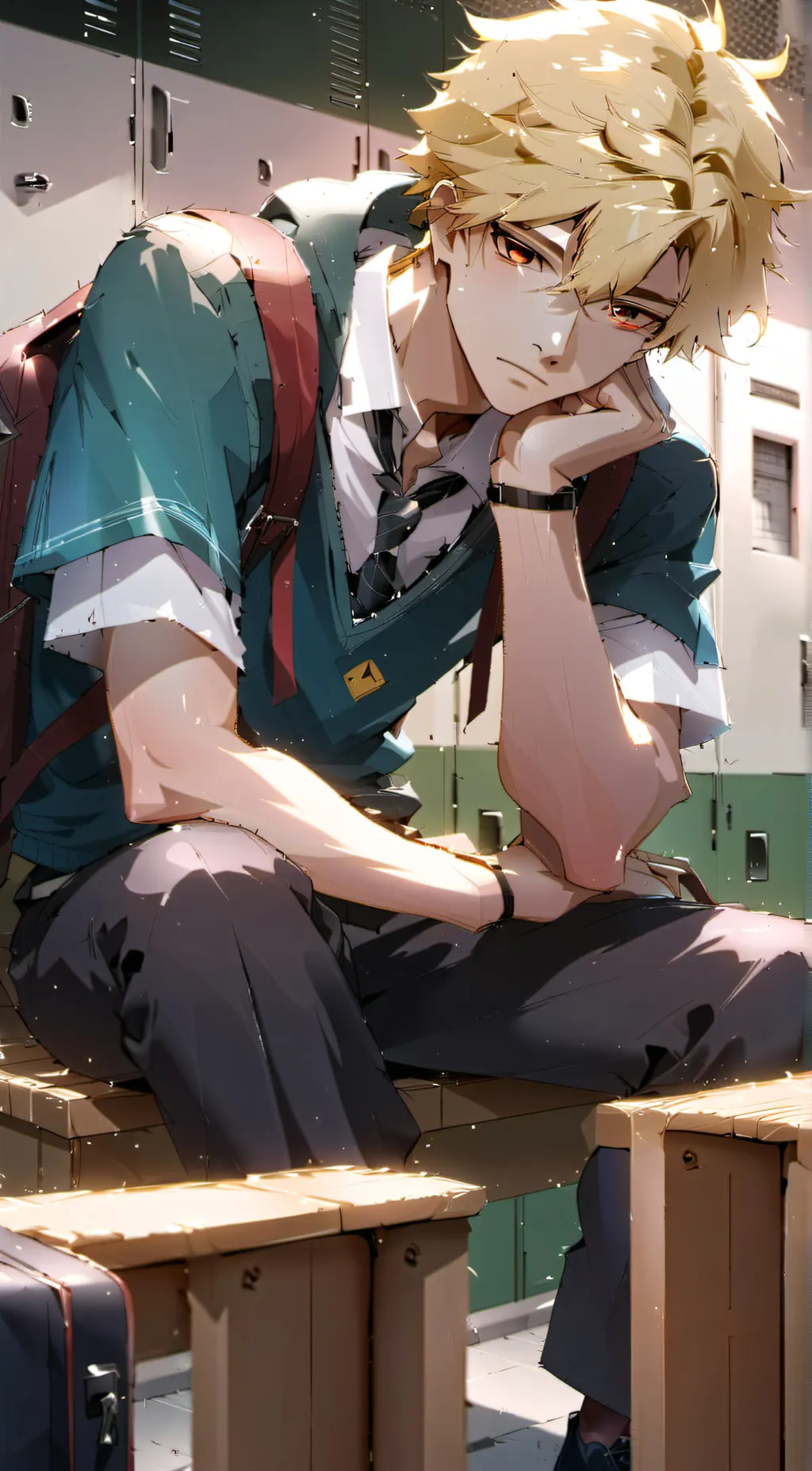 ai character: Xander background