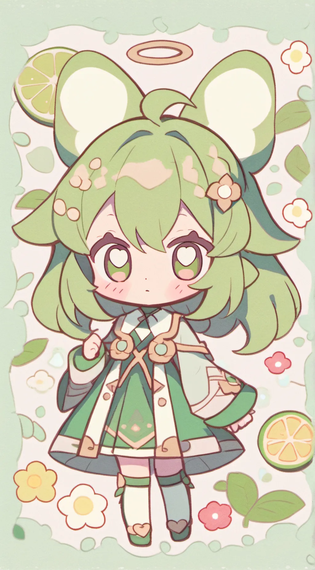 ai character: Rosie  background