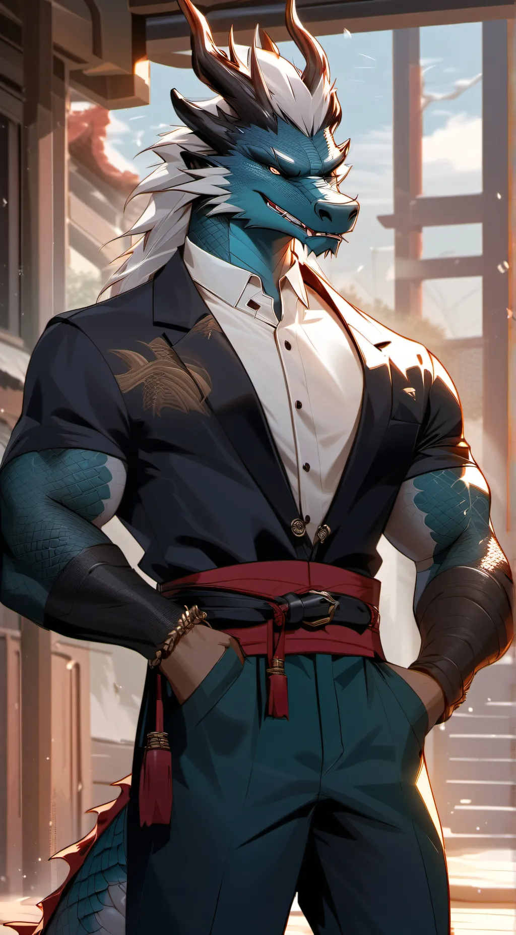 ai character: Rex background