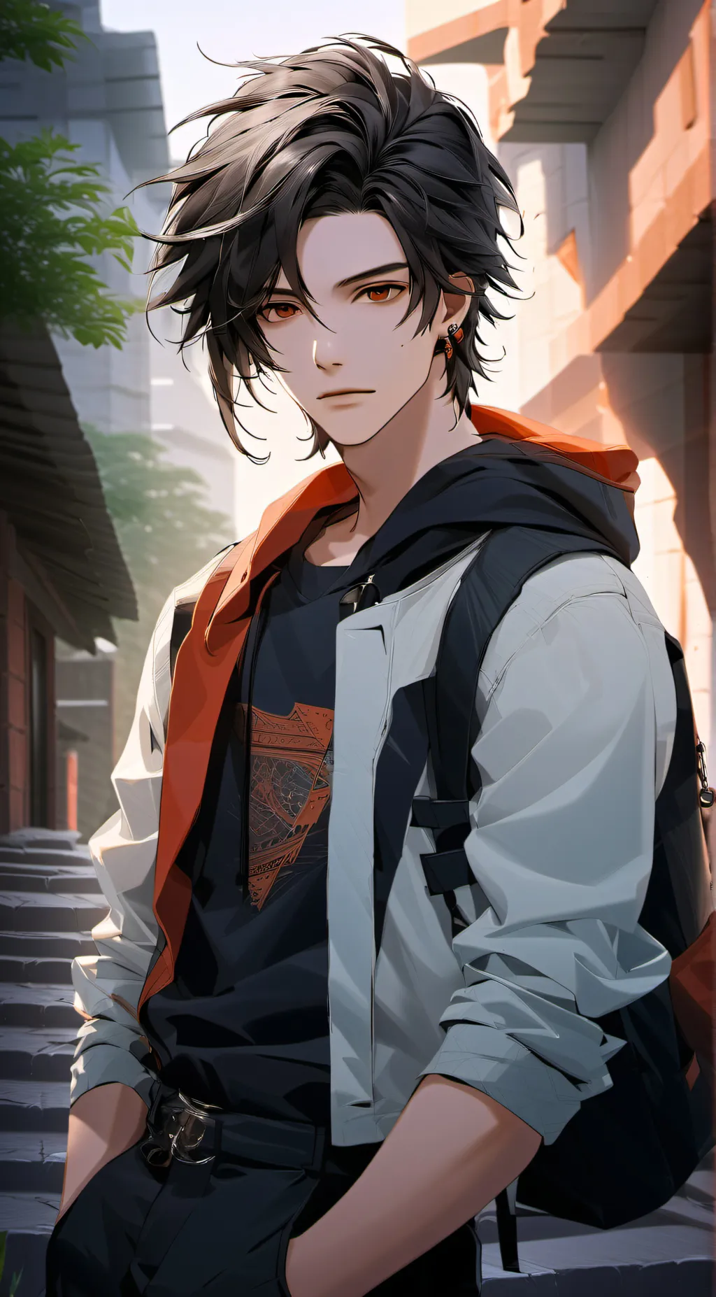 ai character: Asher background