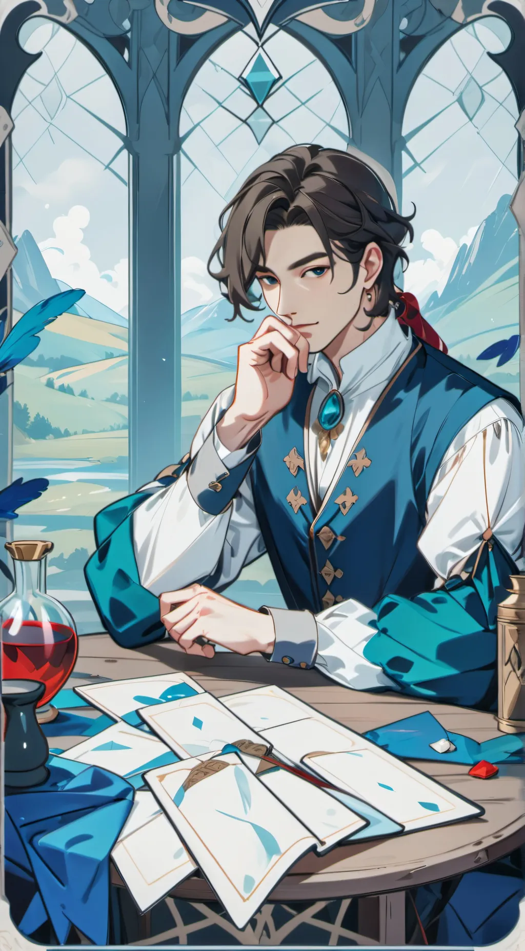 ai character: Gabriel background