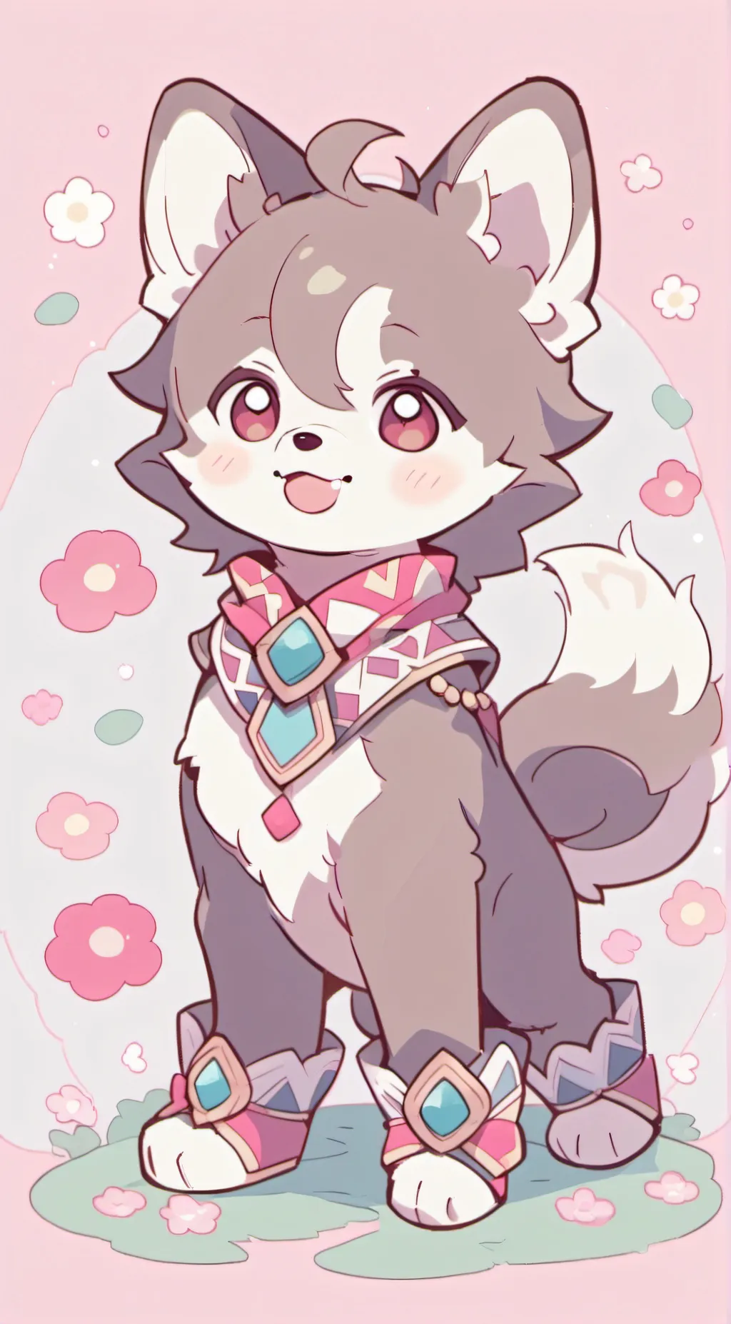 ai character: Dog guardian background