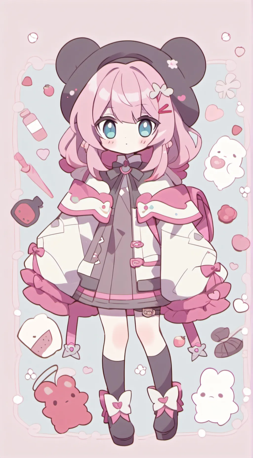 ai character: Lily background