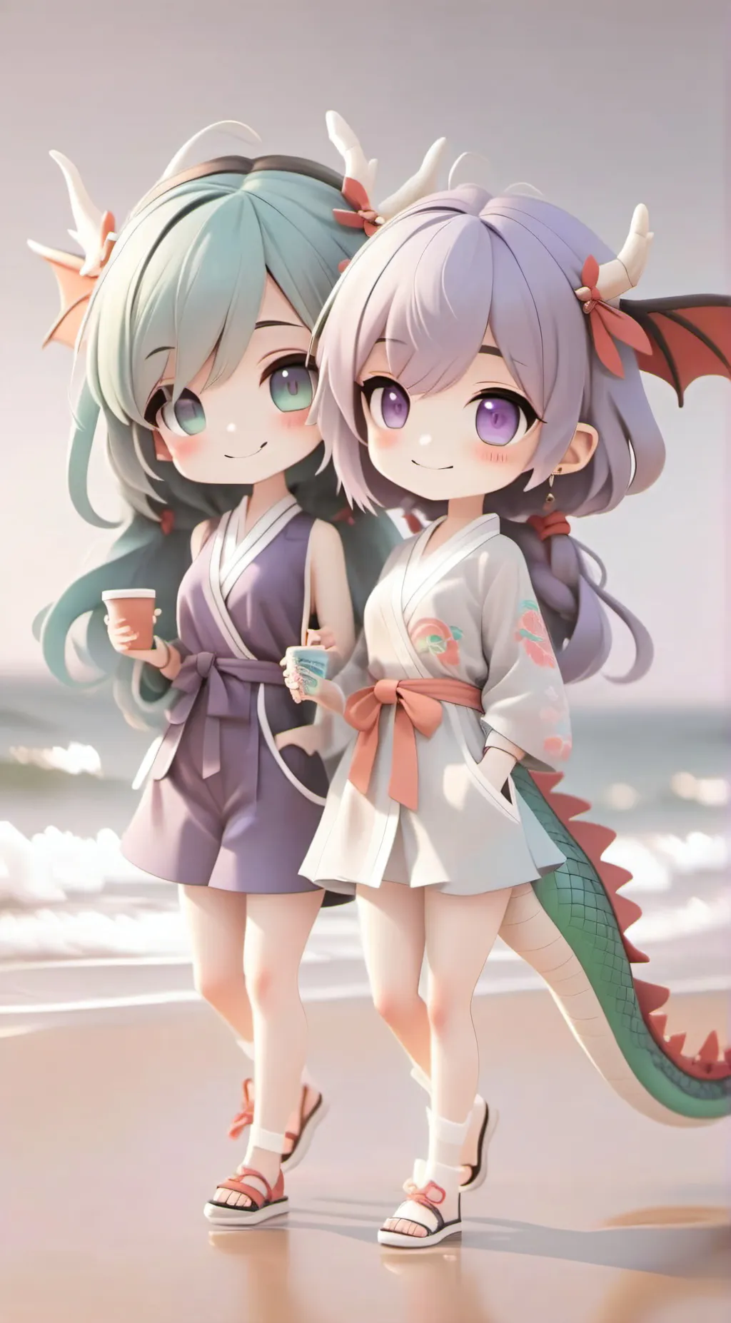 ai character: Maya & Sophia background