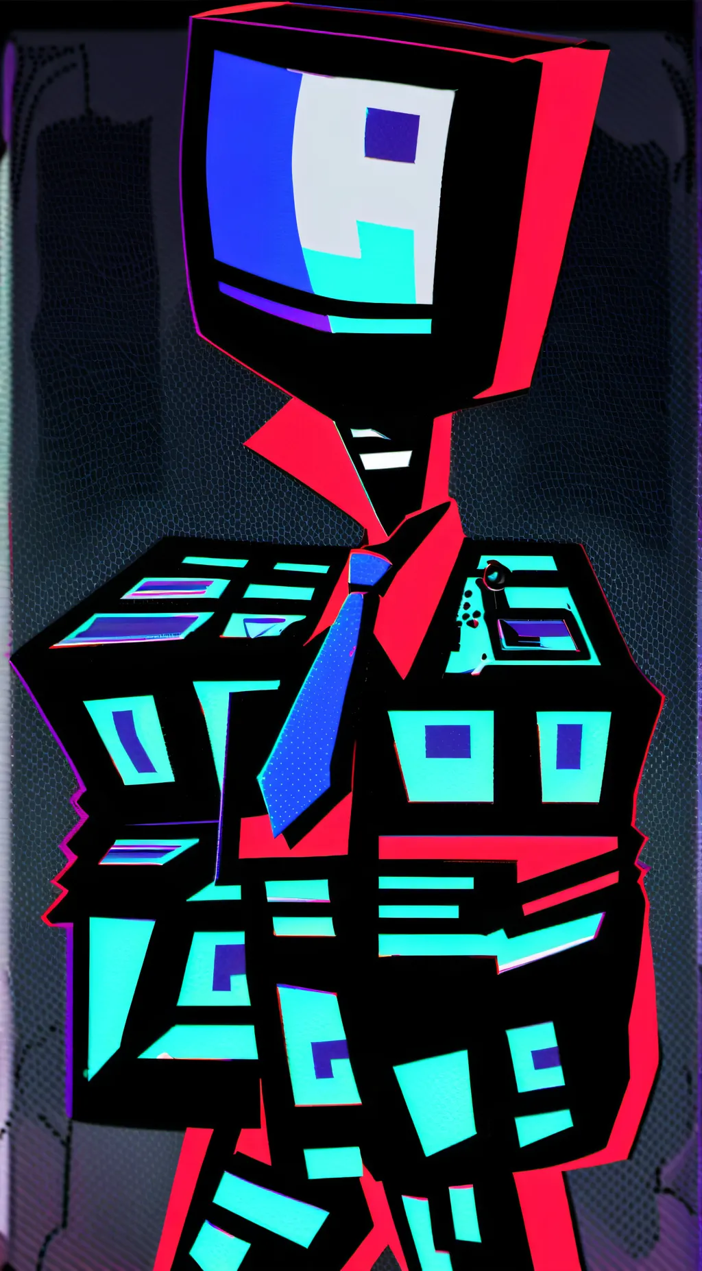 ai character: vox hazbin hotel background