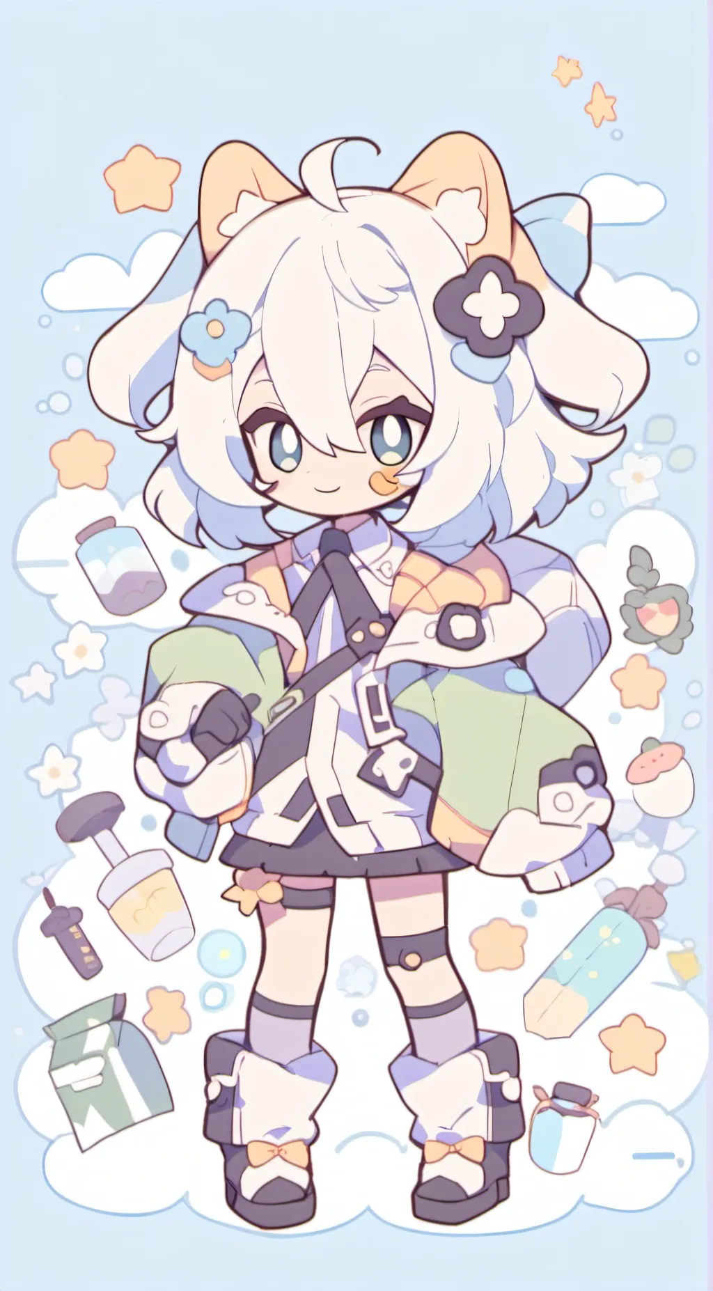 ai character: Yokubo background