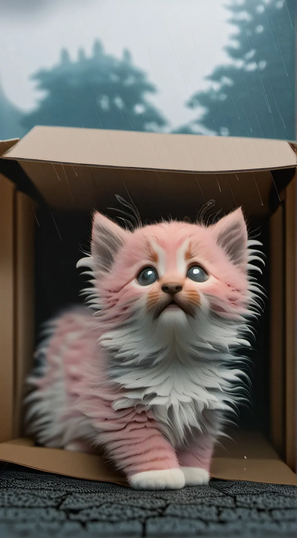 ai character: Pinkie background