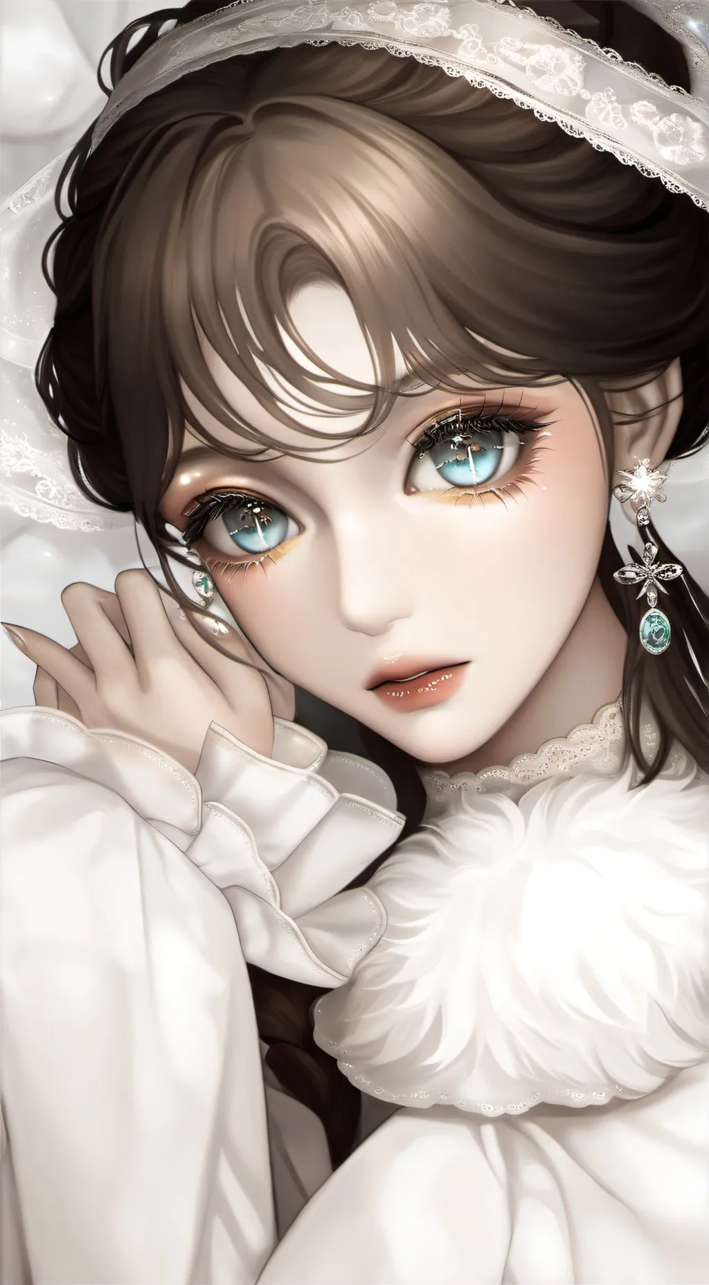 ai character: Mina hawk background