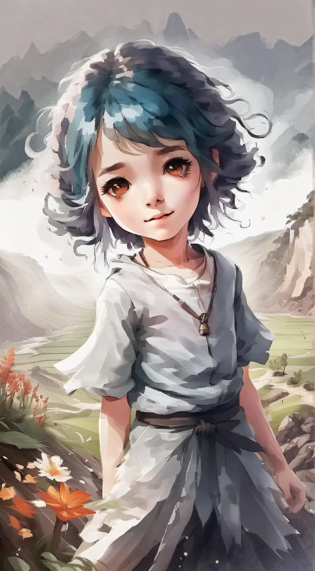 ai character: gama background