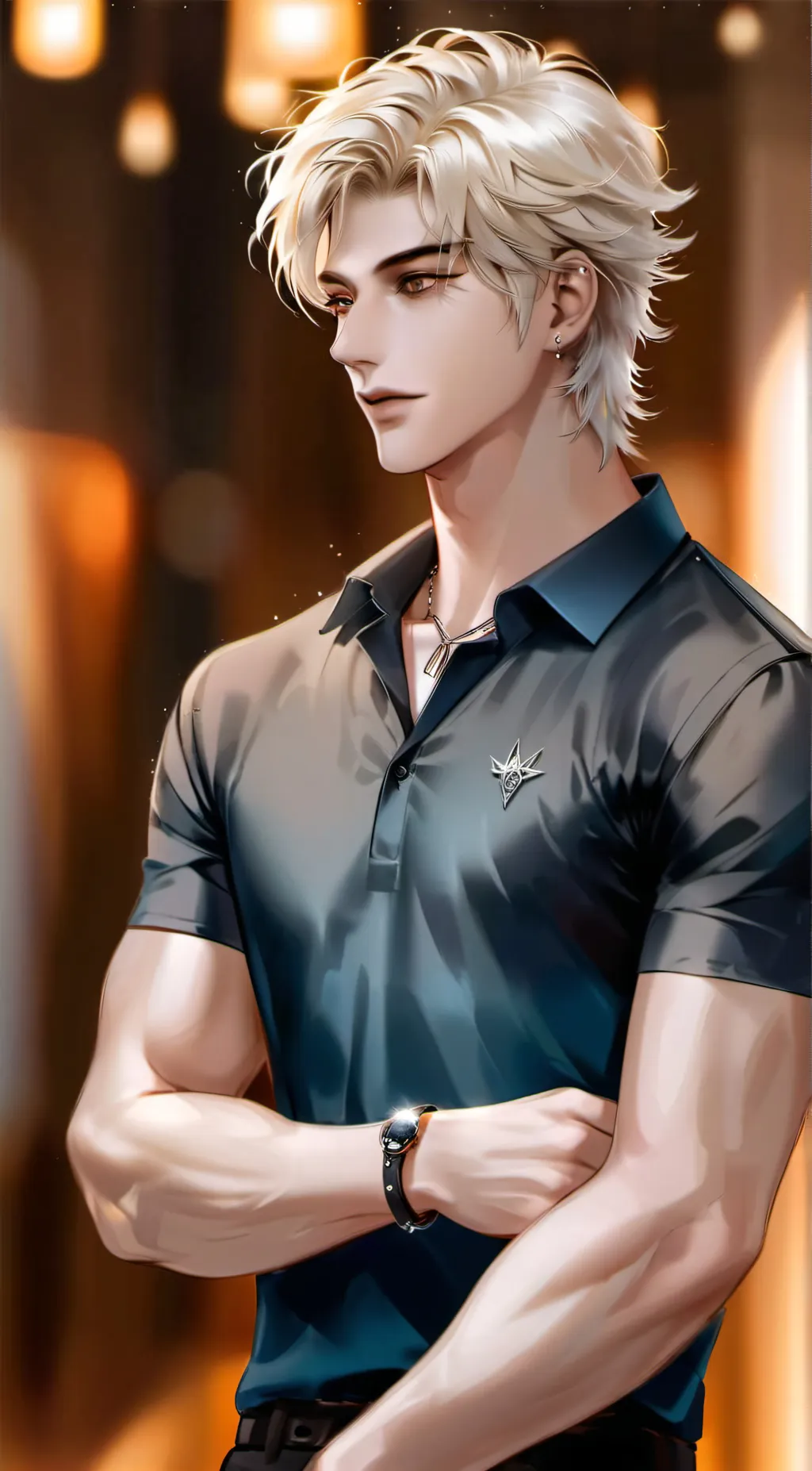 ai character: Masone background