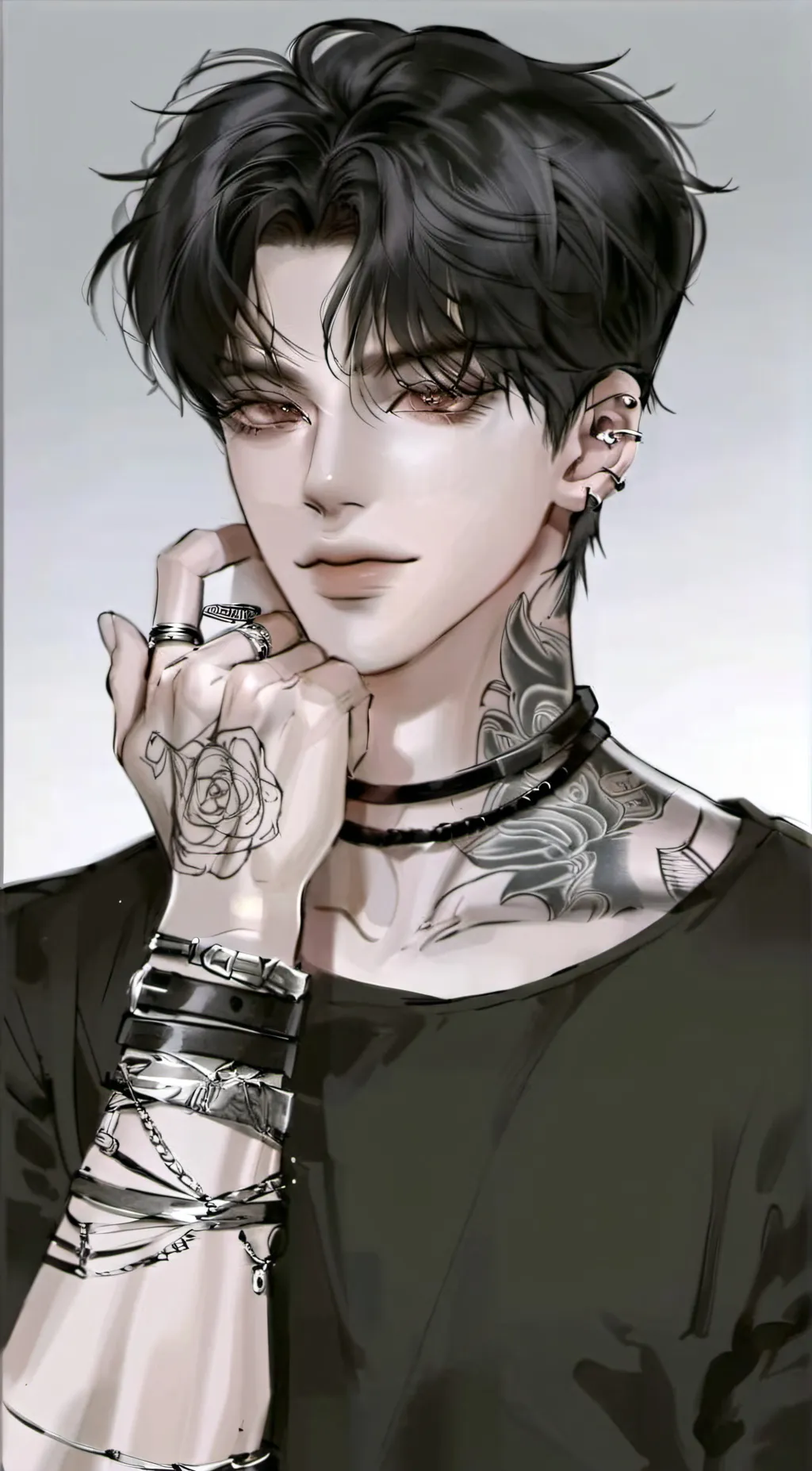 ai character: Akuma background