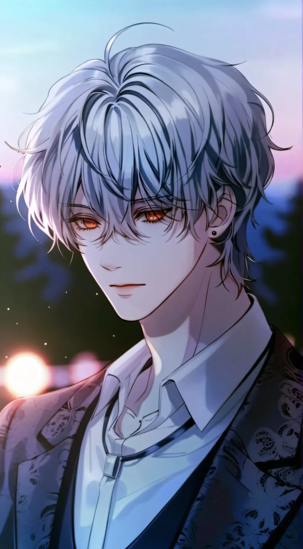 ai character: Cold Boyfriend background