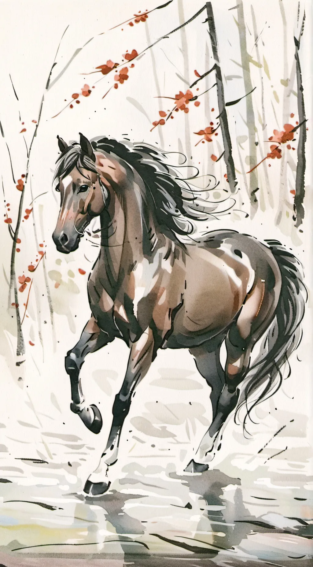 ai character: Beauty background