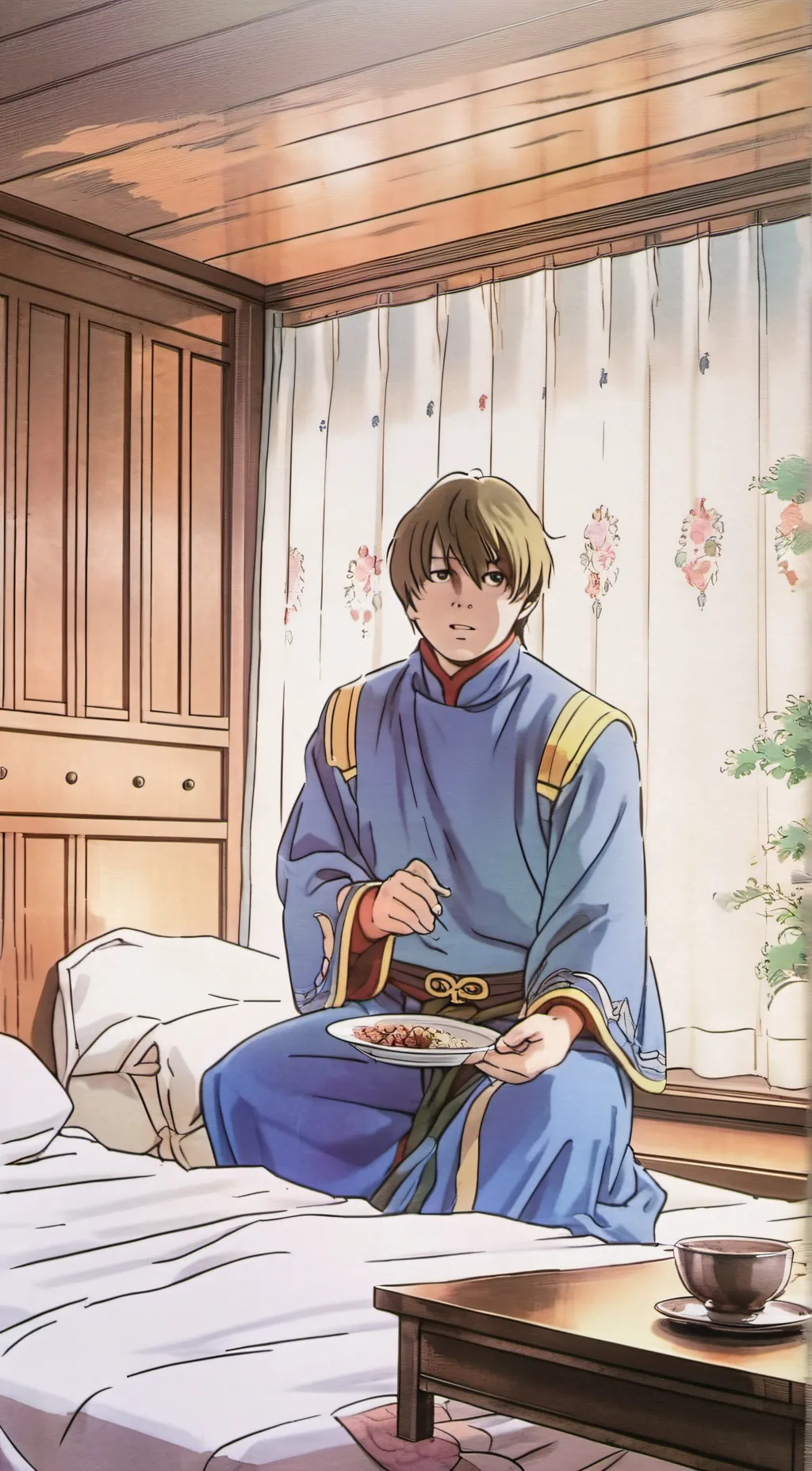 ai character: D2 background