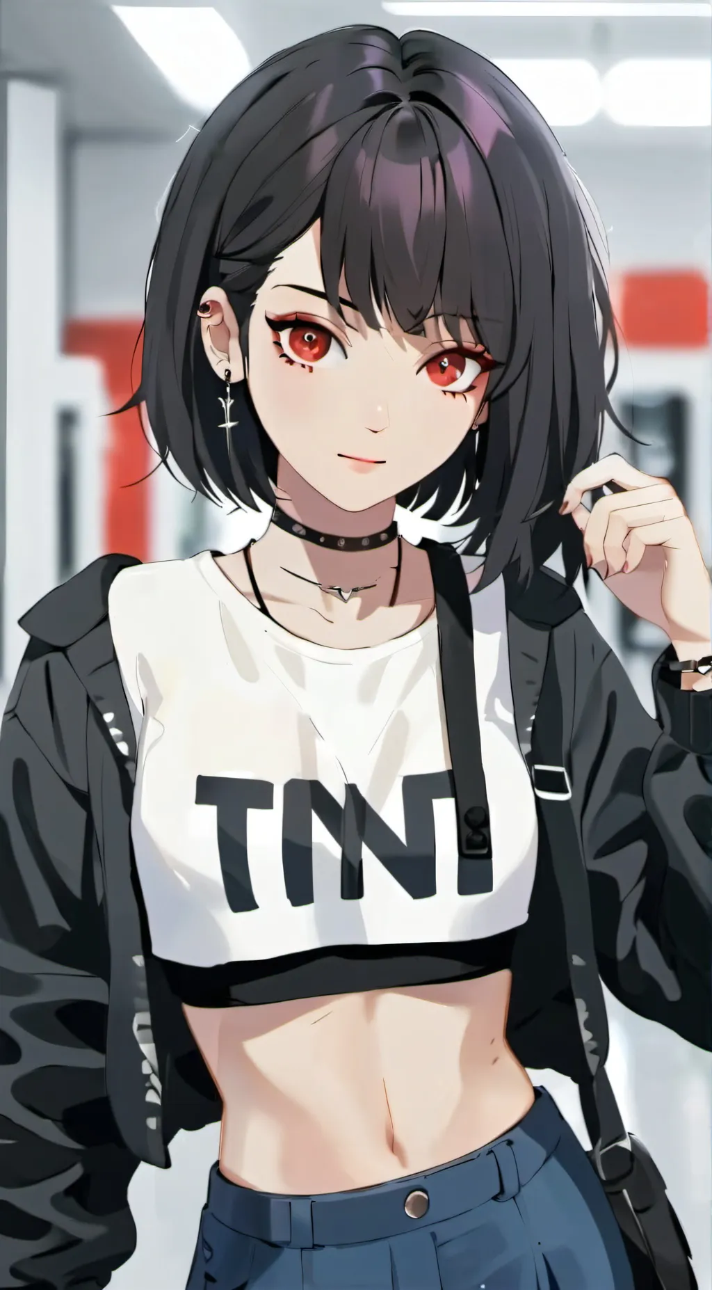 ai character: Punk!Anna background