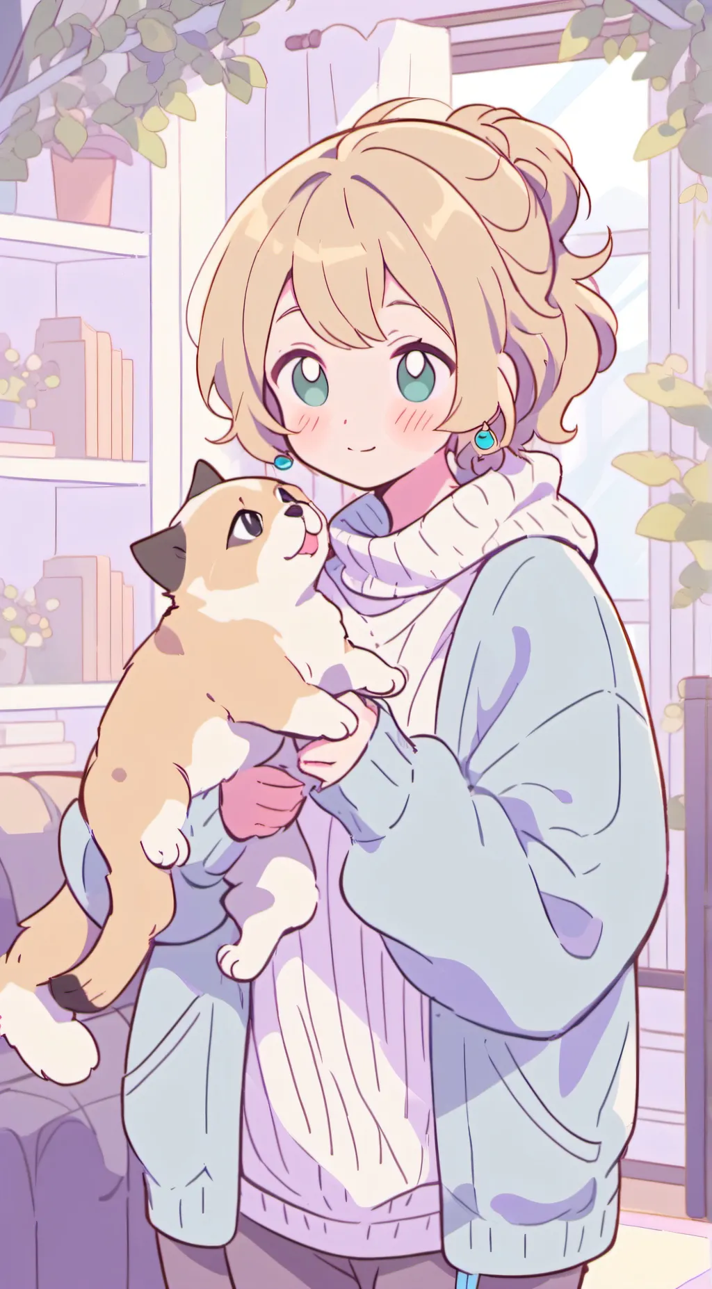 ai character: sara background