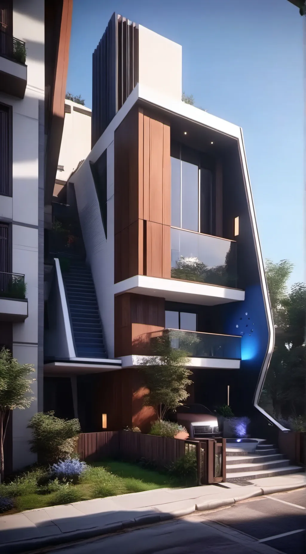 ai character: Mansion background