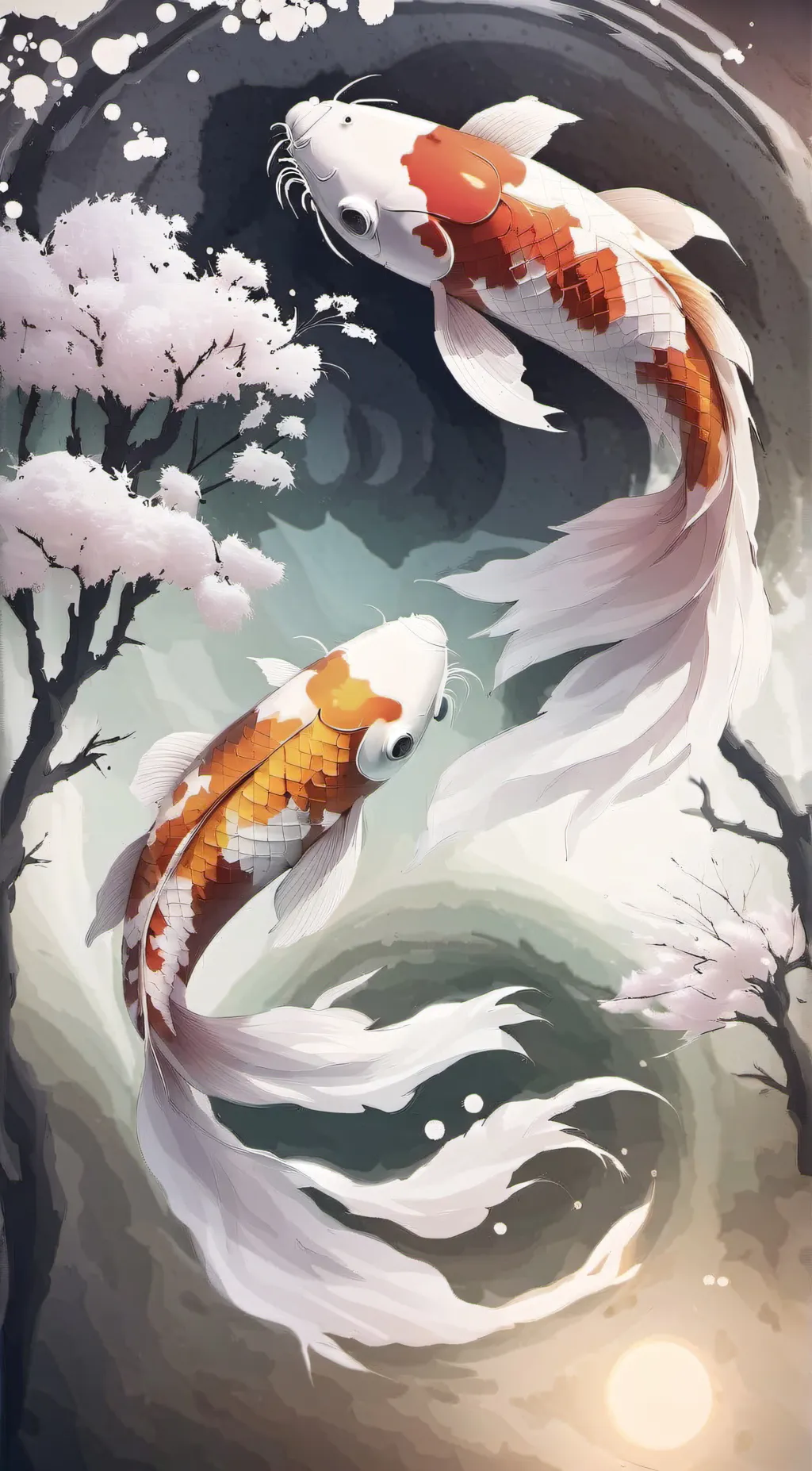 ai character: Shoji background