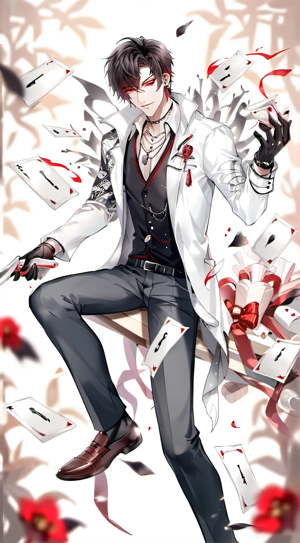 ai character: Leo background