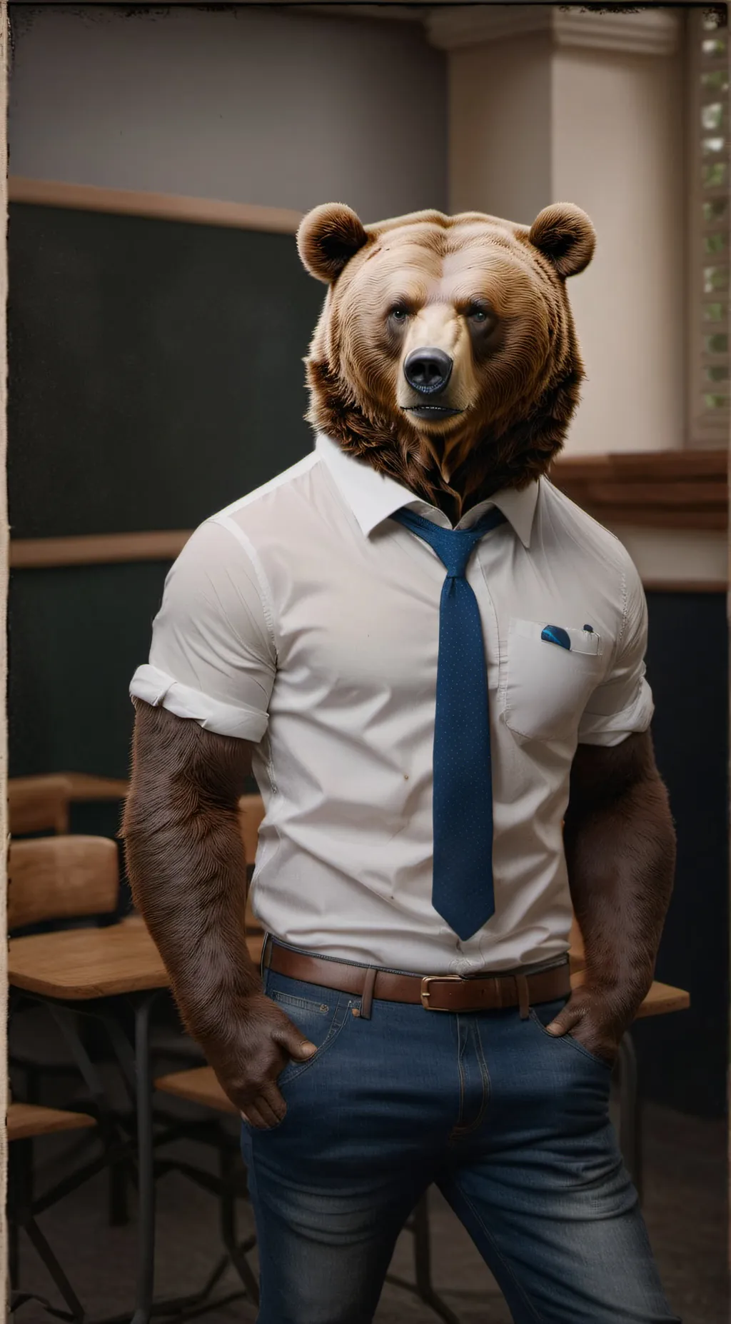 ai character: Mr.Martins background