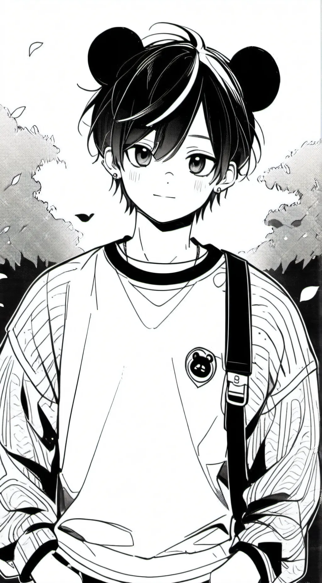 ai character: love background