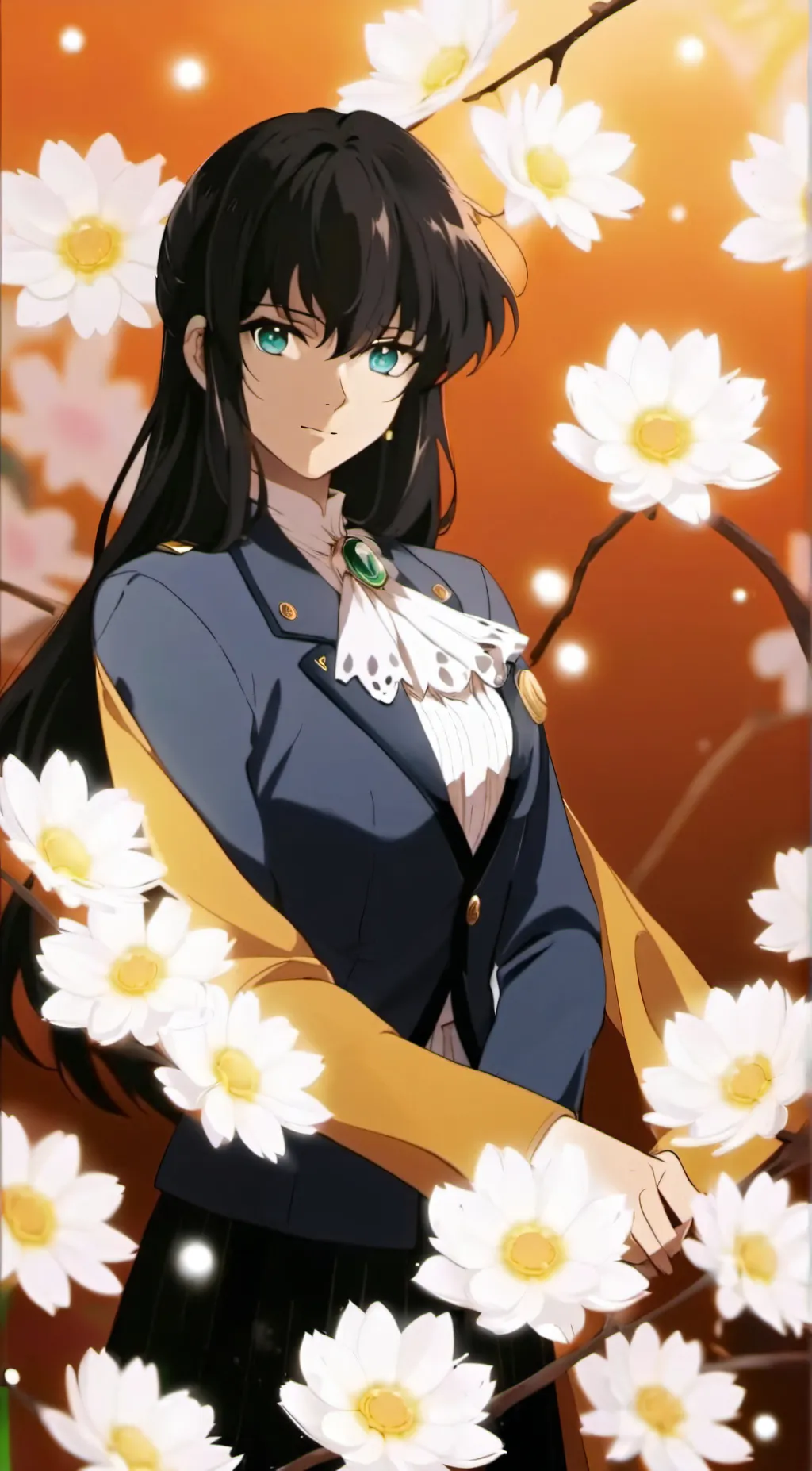 ai character: Hashira  background