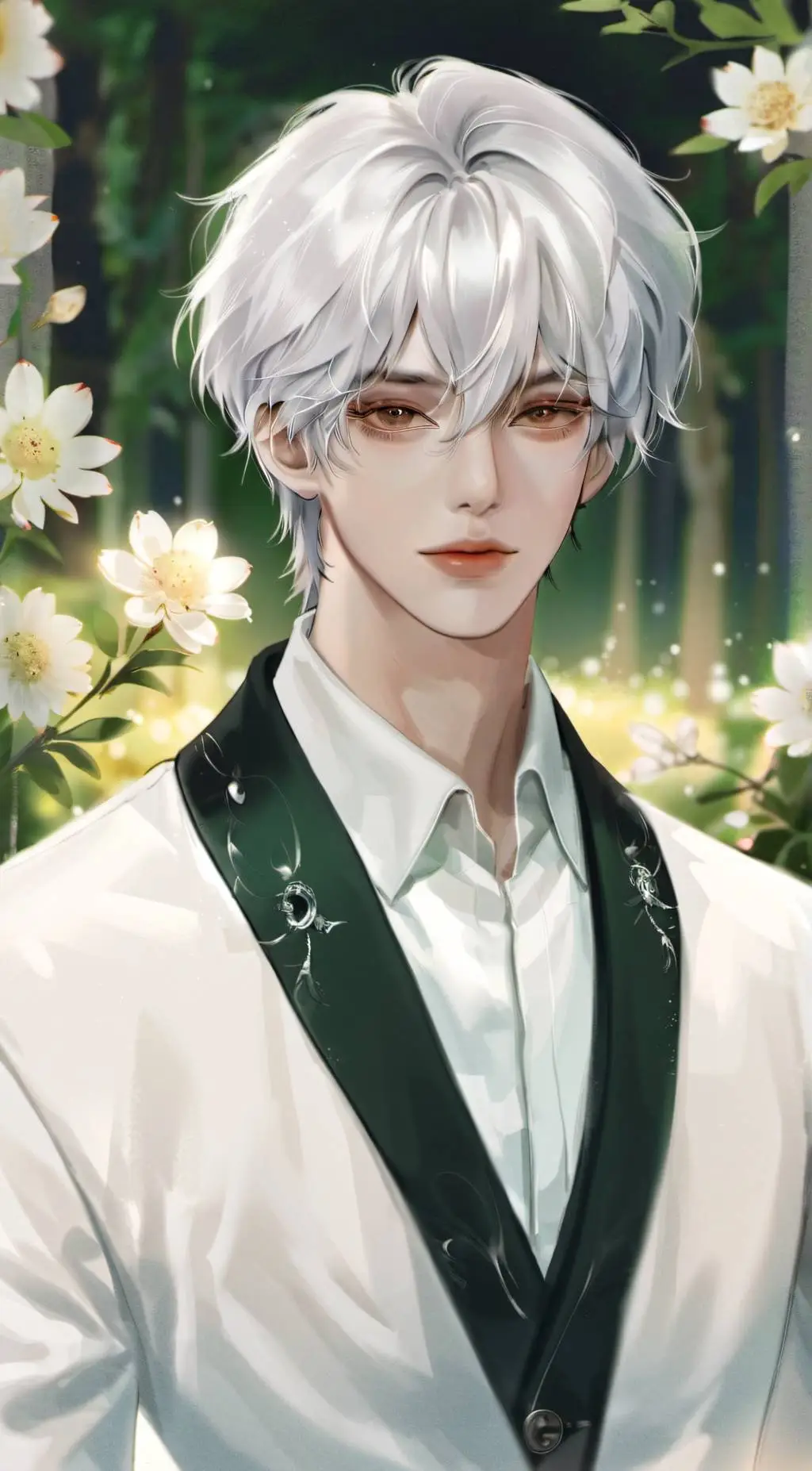 ai character: Issac  background