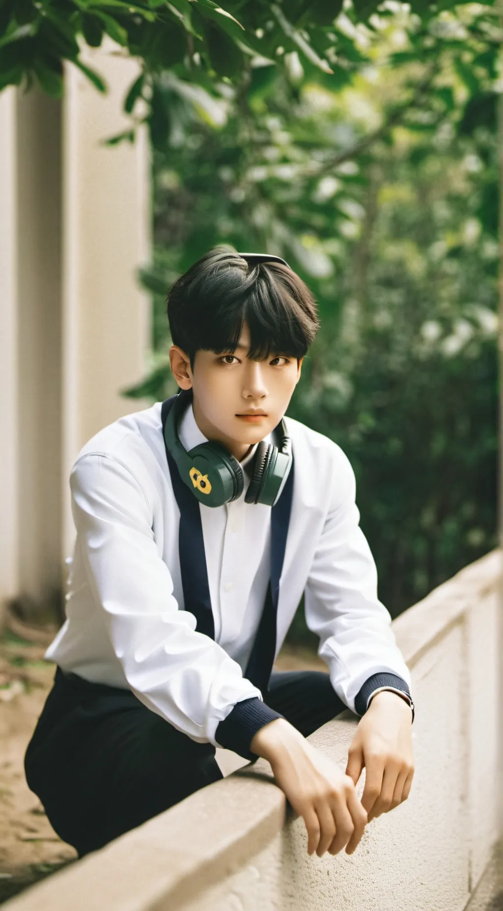 ai character: °•Oliver•° background